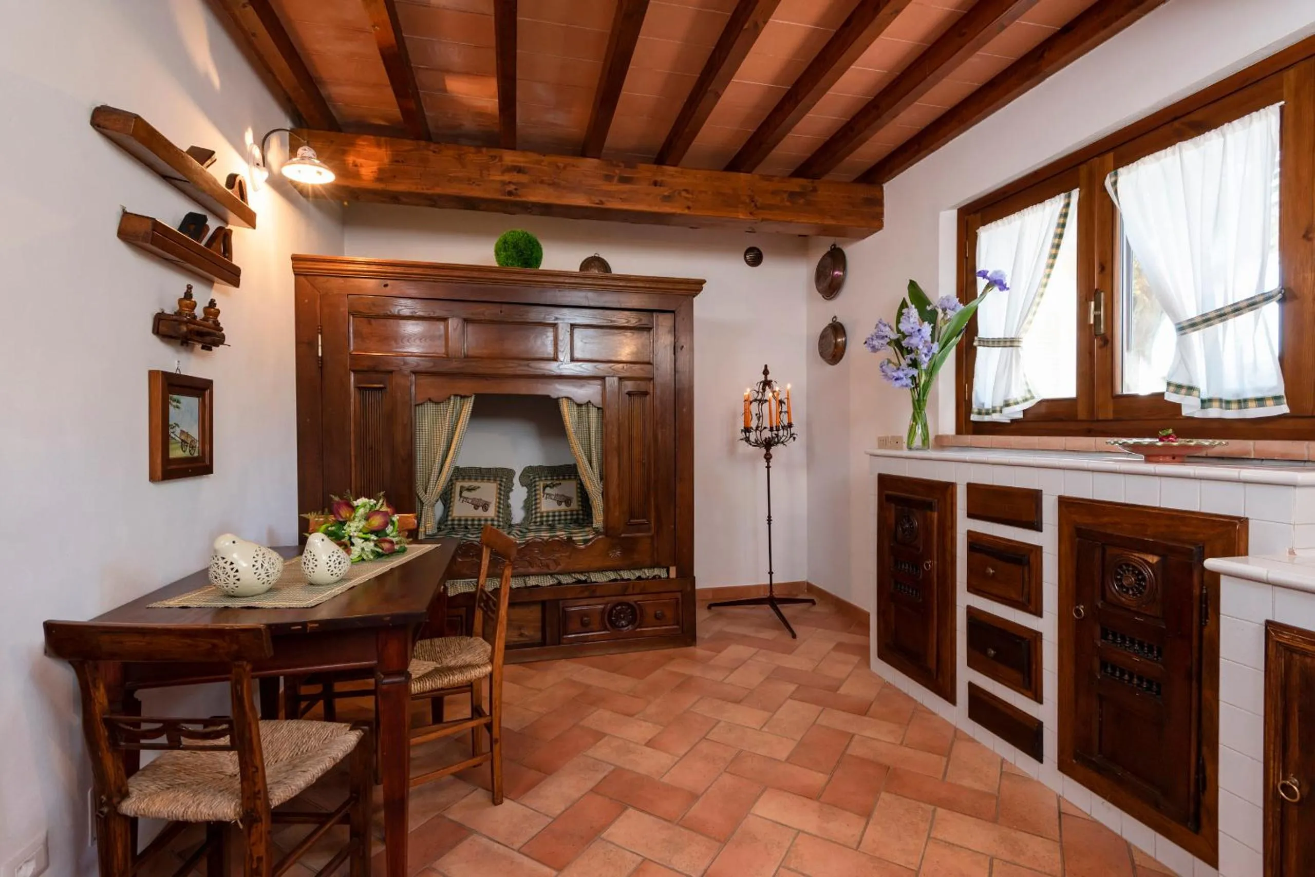 Living room in Agriturismo La Rombaia