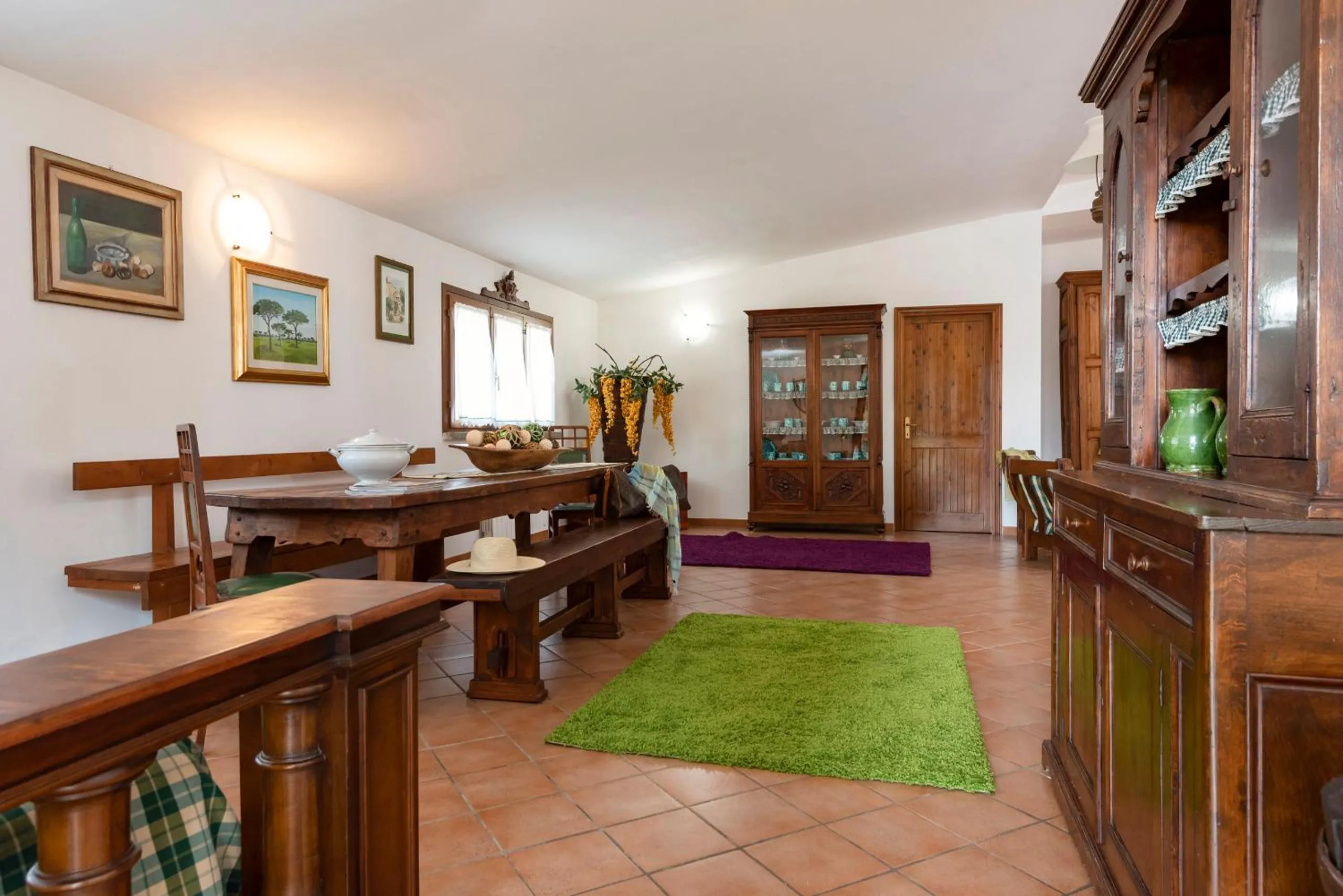 Bedroom in Agriturismo La Rombaia