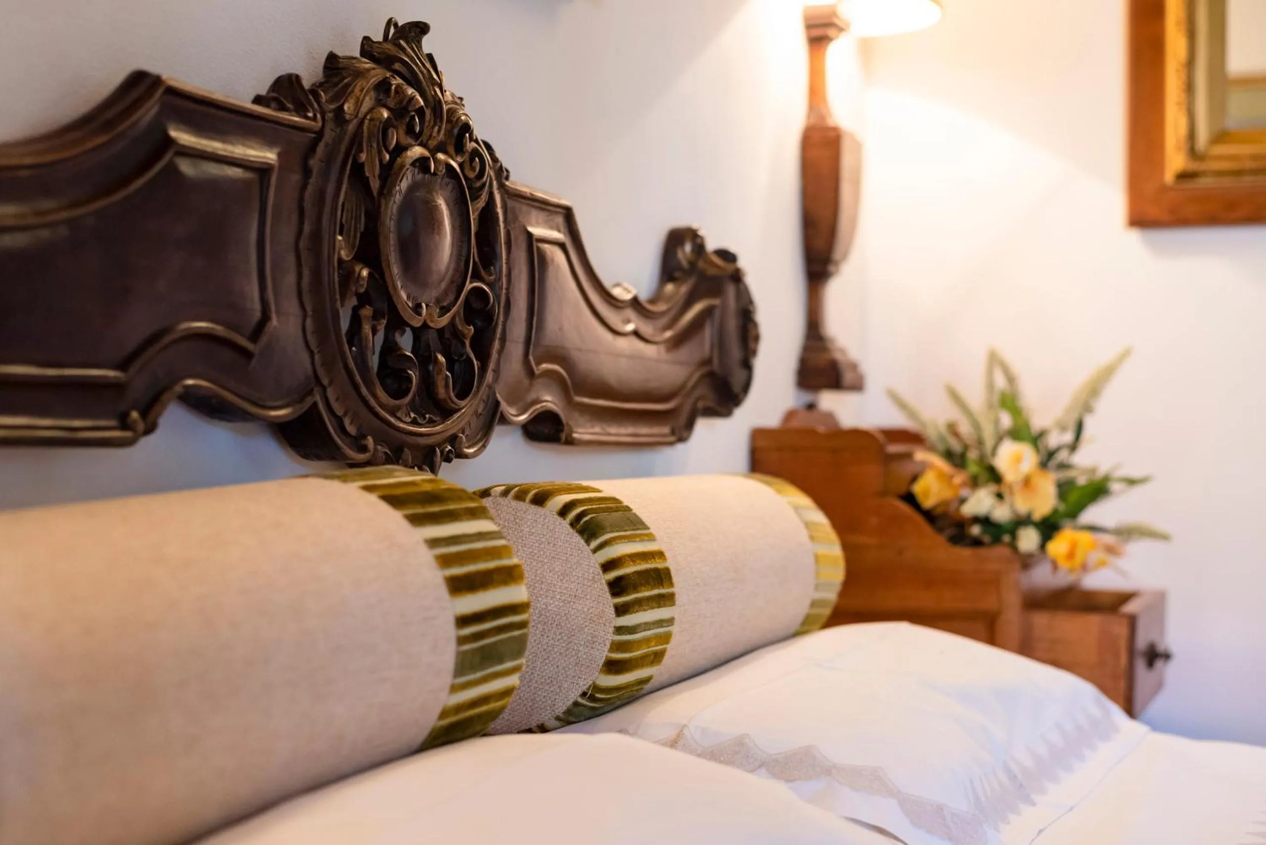 Bed in Agriturismo La Rombaia