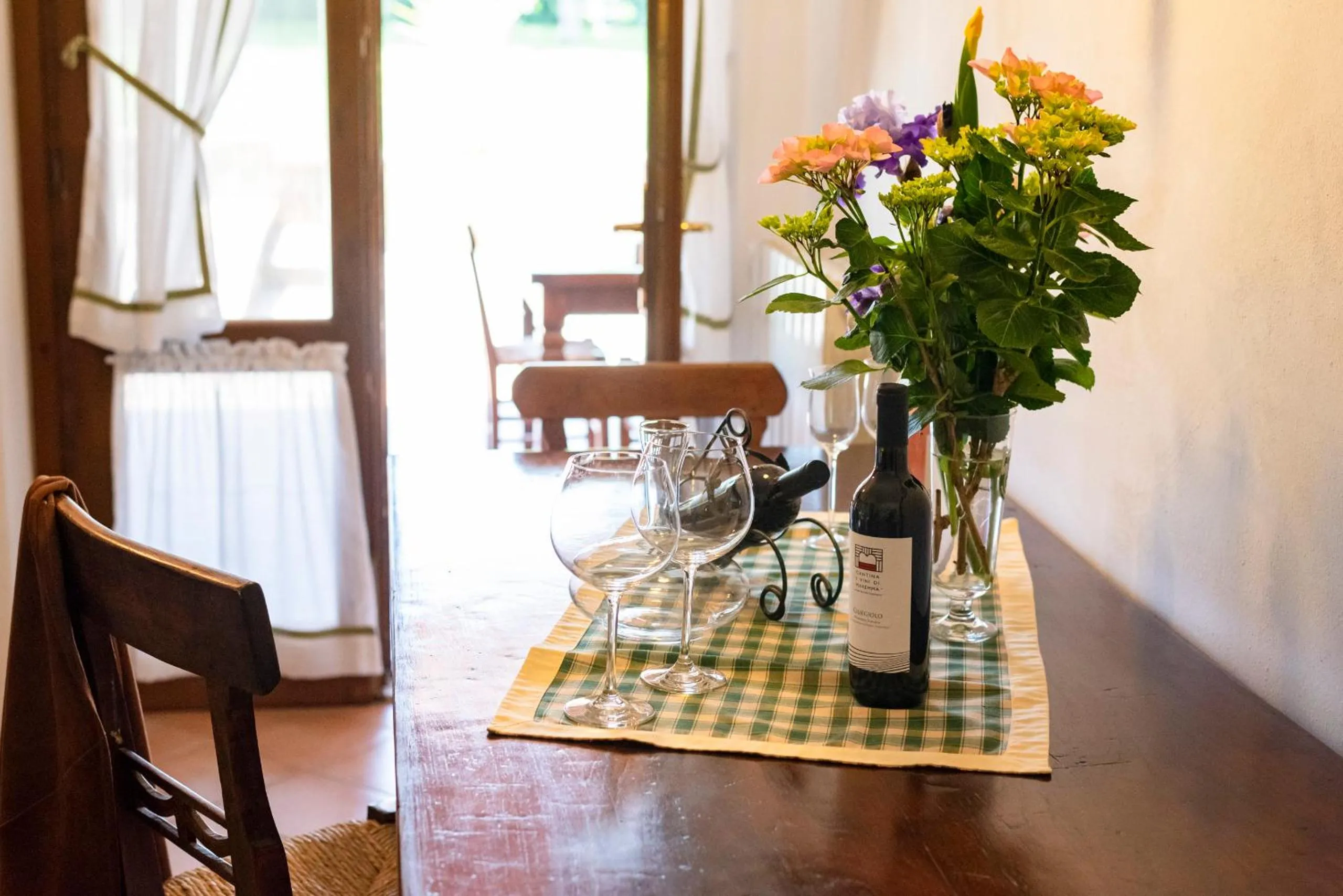 Dining area in Agriturismo La Rombaia