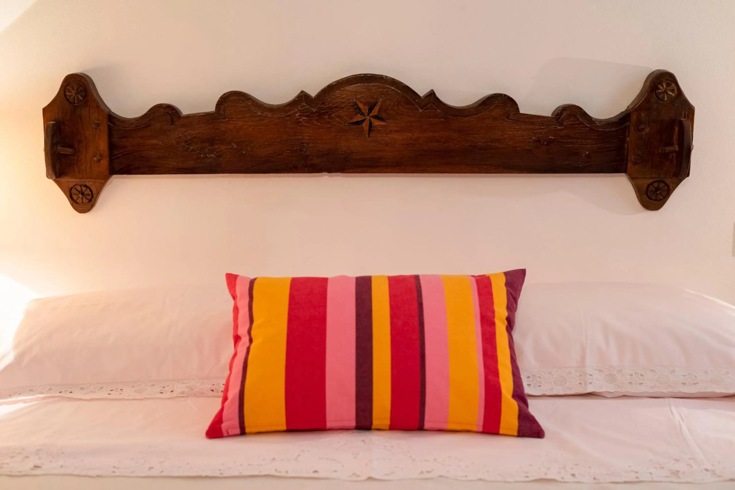 Bed in Agriturismo La Rombaia