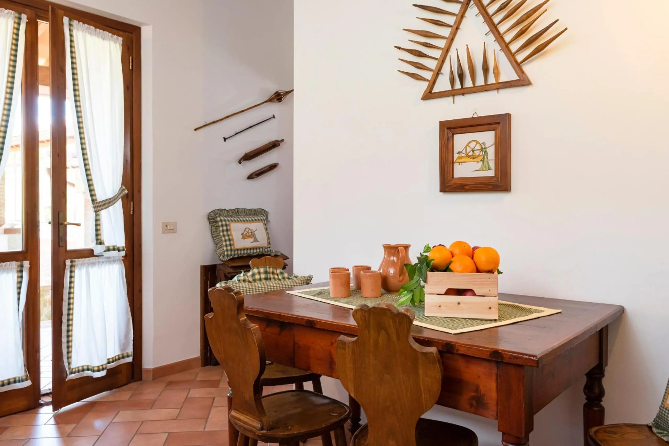 Dining area in Agriturismo La Rombaia