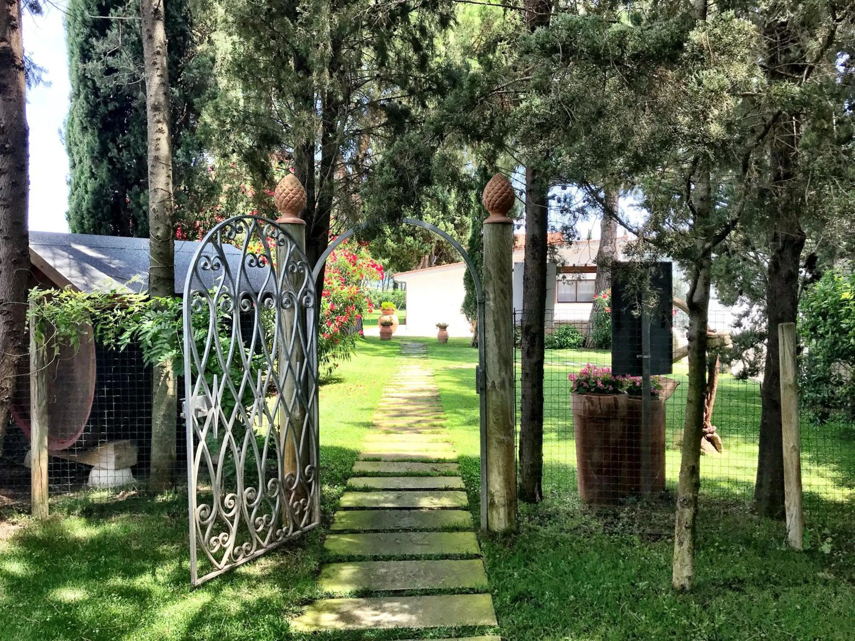 Garden in Agriturismo La Rombaia