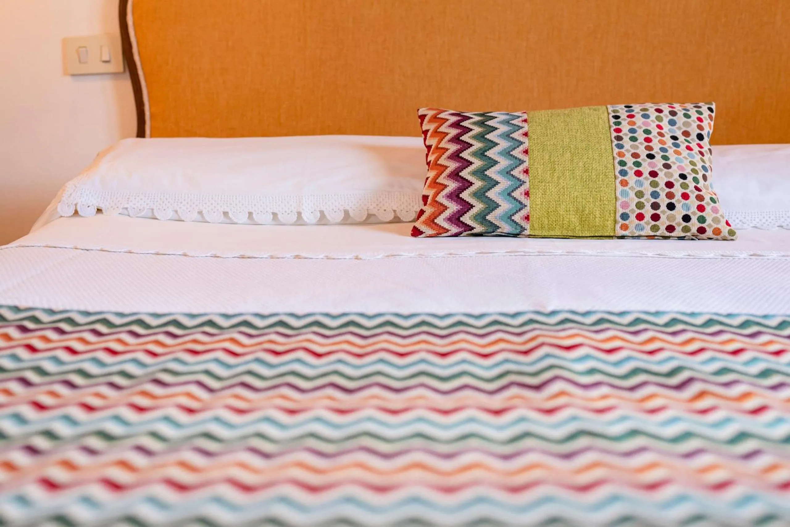 Bed in Agriturismo La Rombaia