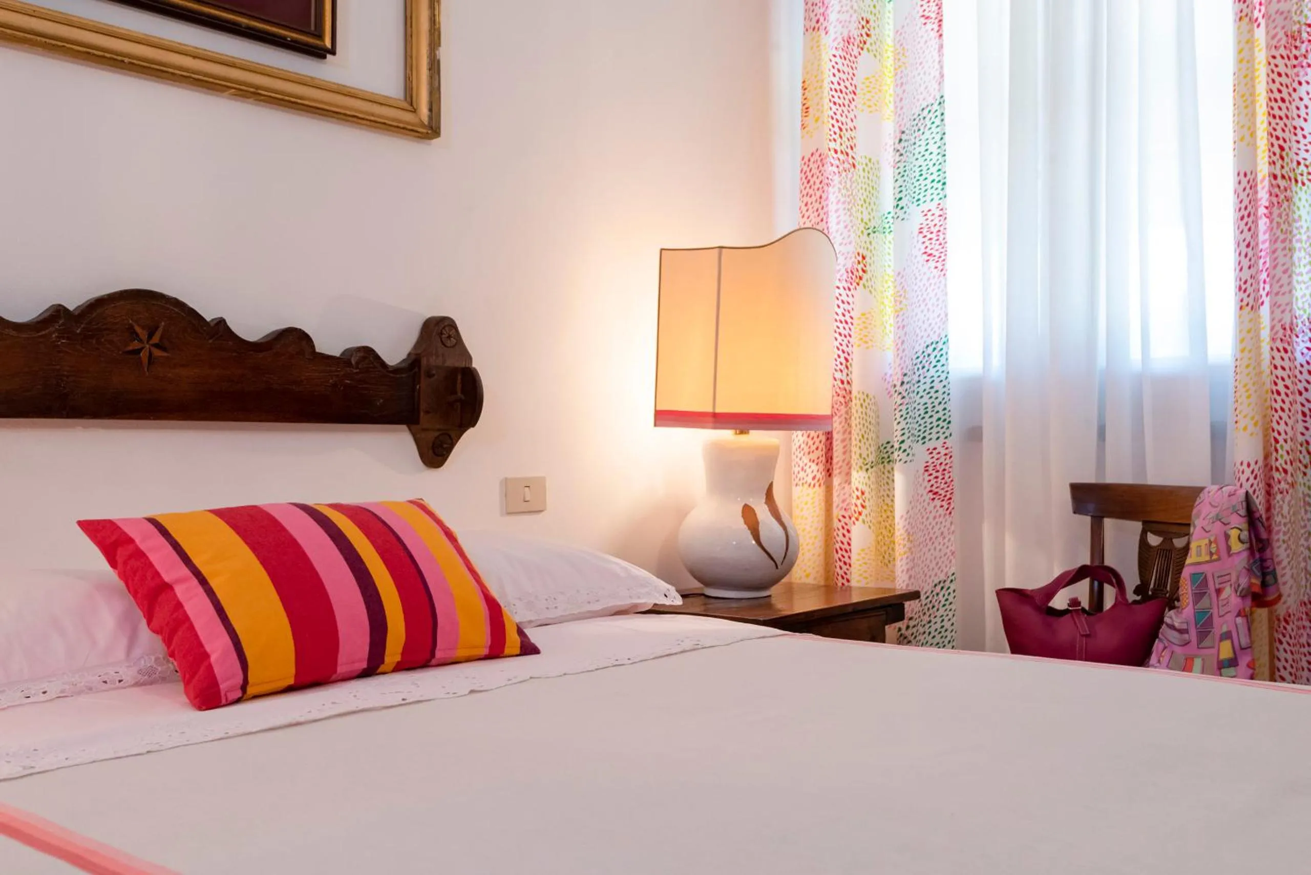 Bed in Agriturismo La Rombaia