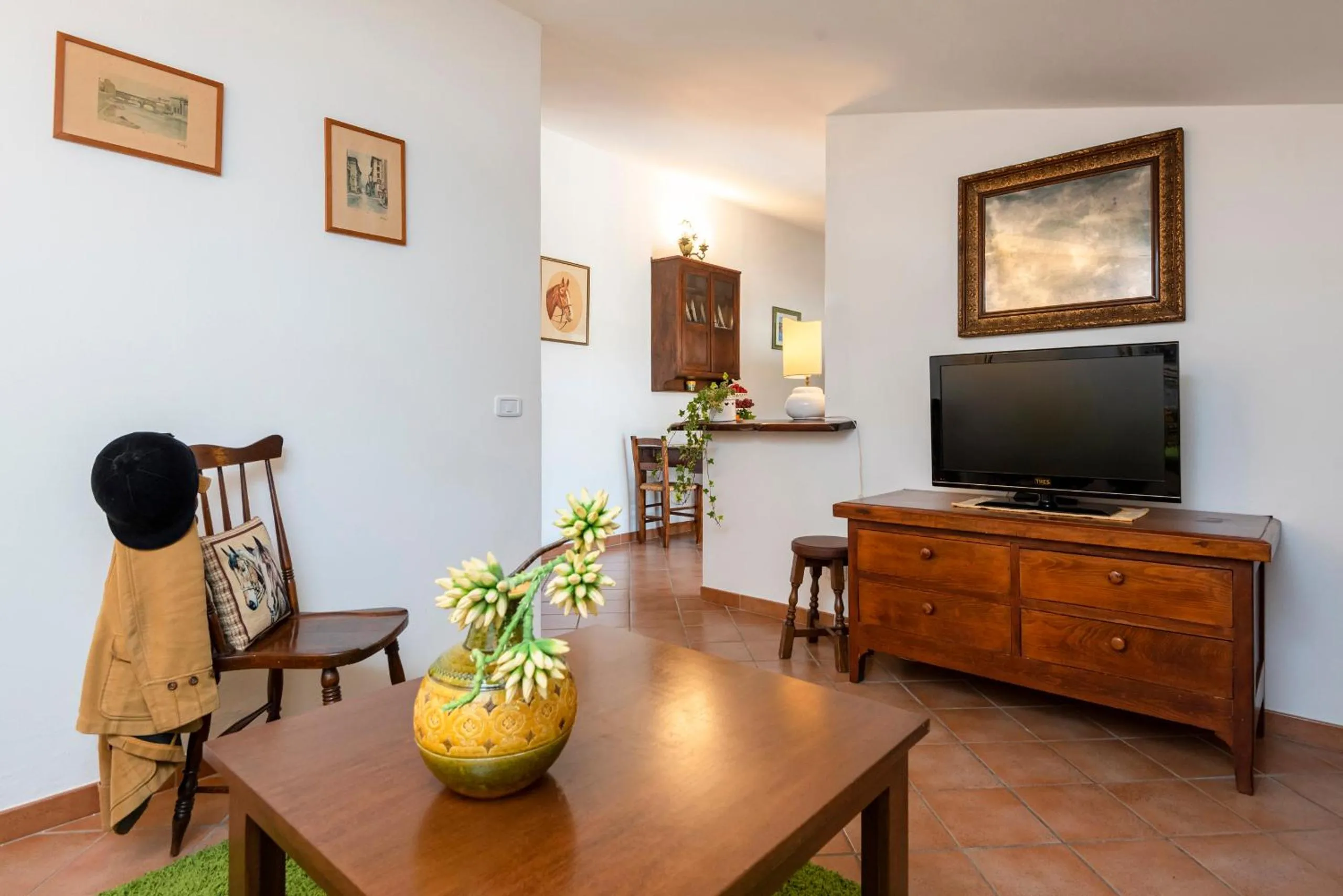 Living room in Agriturismo La Rombaia