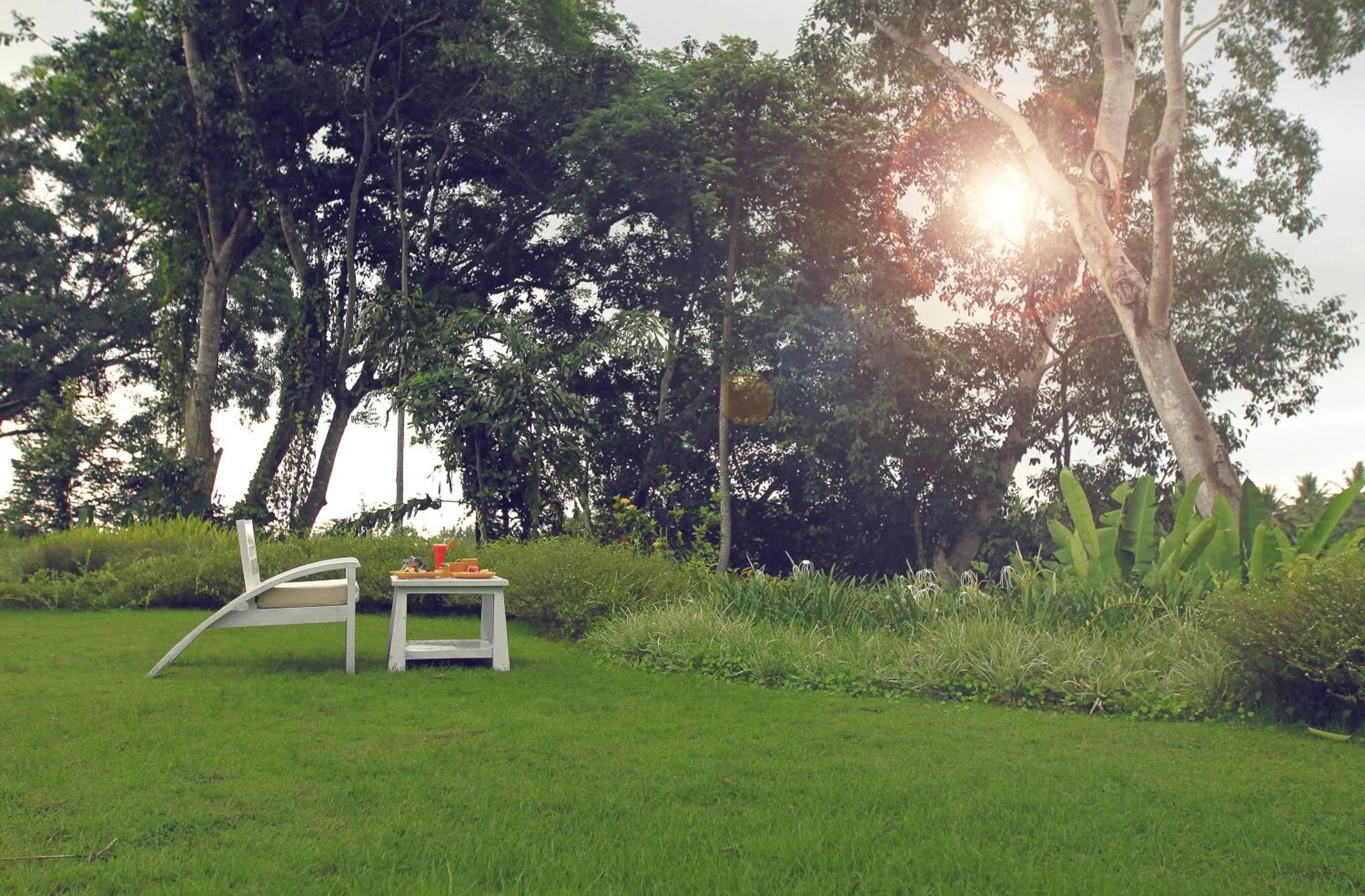 Patio in The Hidden Paradise Ubud - CHSE Certified