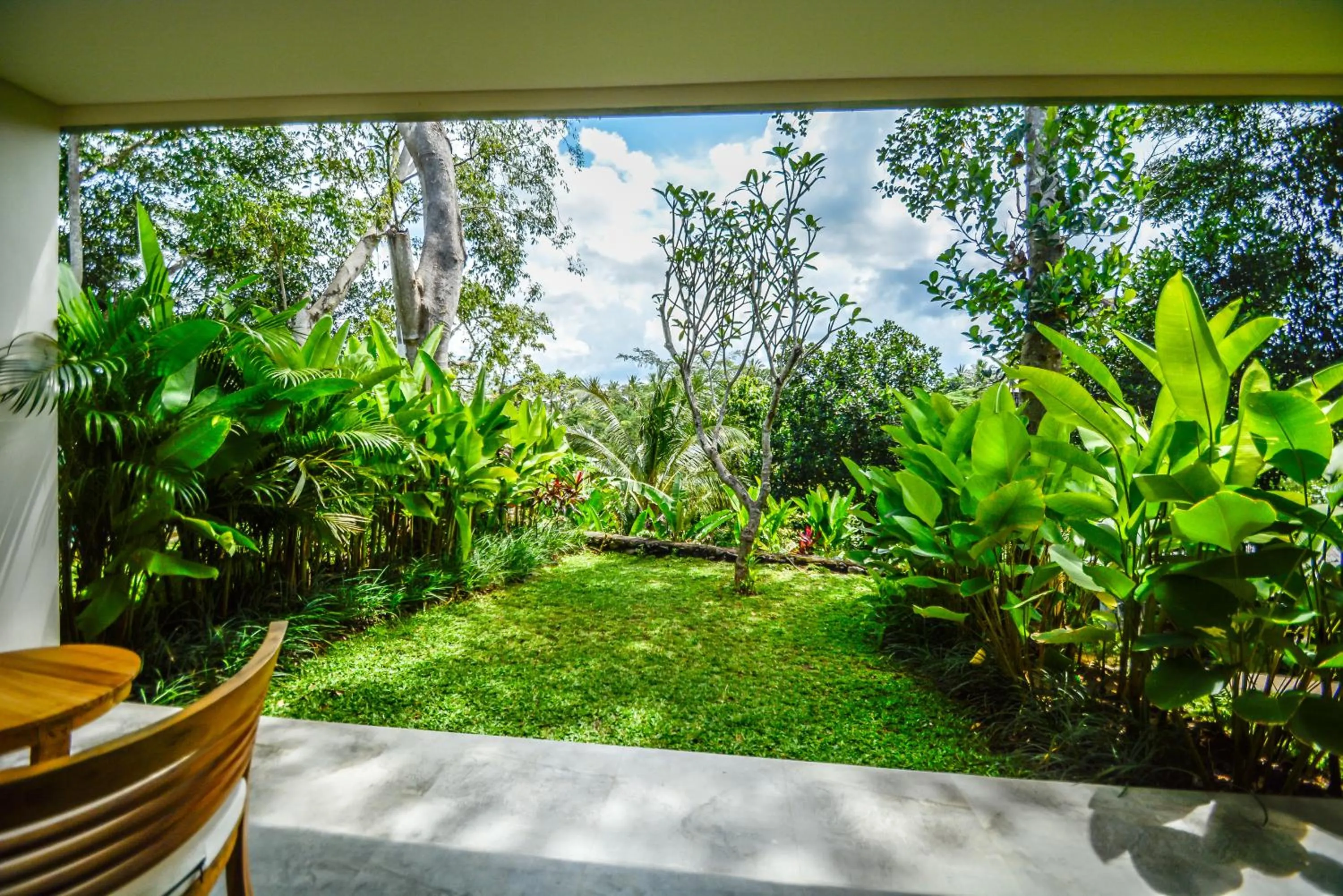 Garden view in The Hidden Paradise Ubud - CHSE Certified