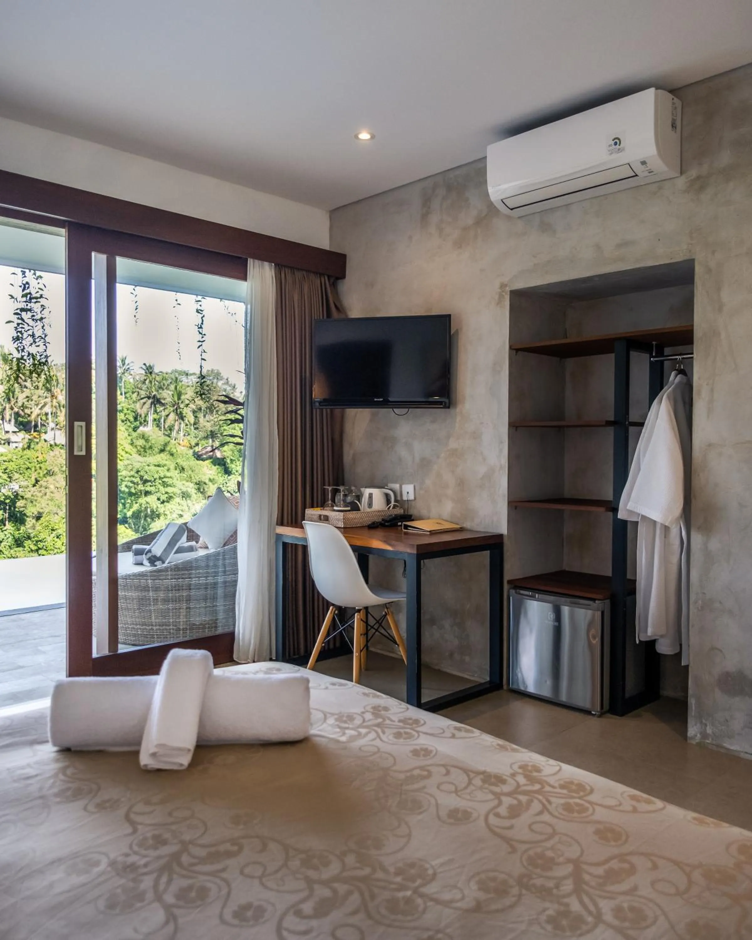 Bed in The Hidden Paradise Ubud - CHSE Certified