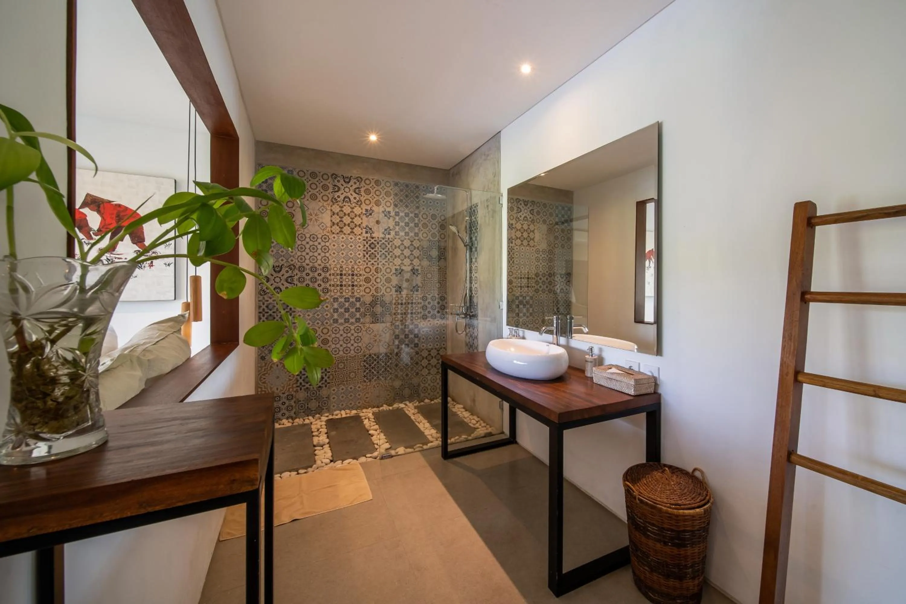 Shower in The Hidden Paradise Ubud - CHSE Certified