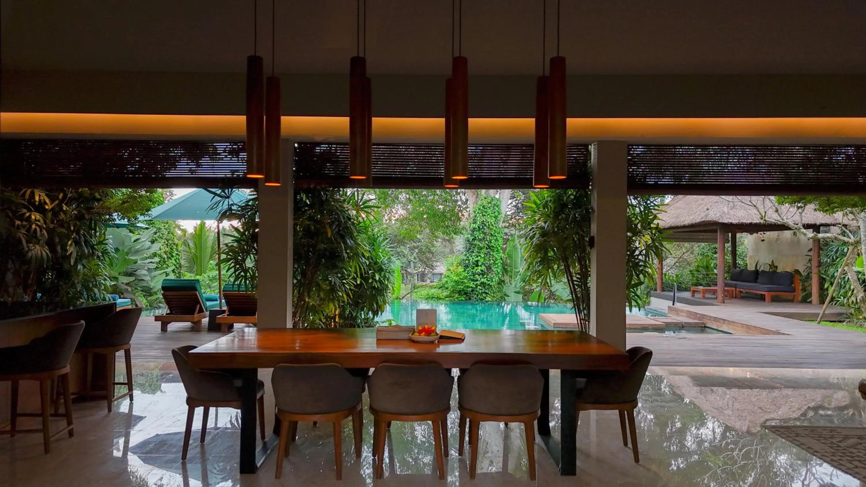 Patio in The Hidden Paradise Ubud - CHSE Certified