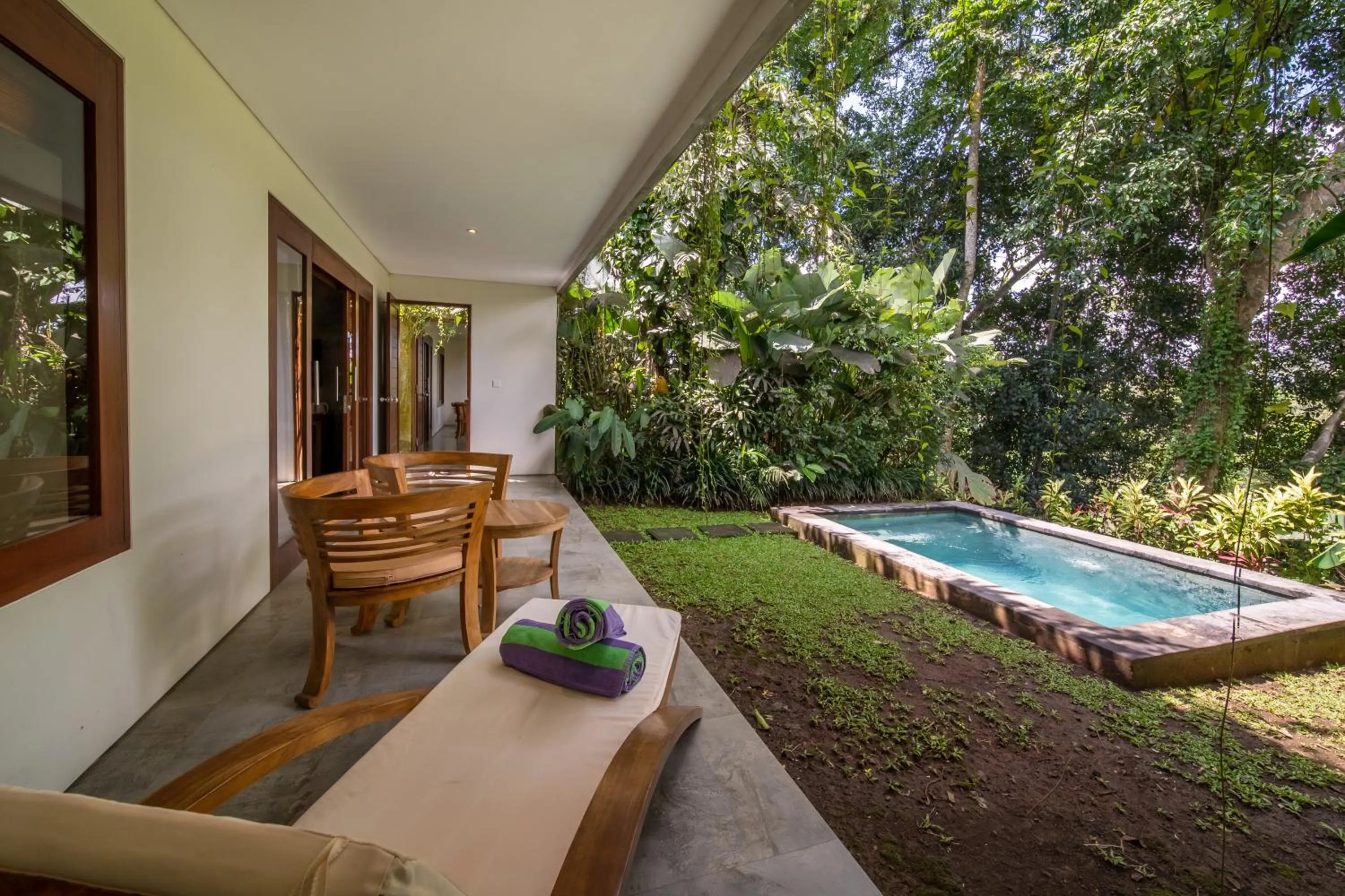 Garden in The Hidden Paradise Ubud - CHSE Certified