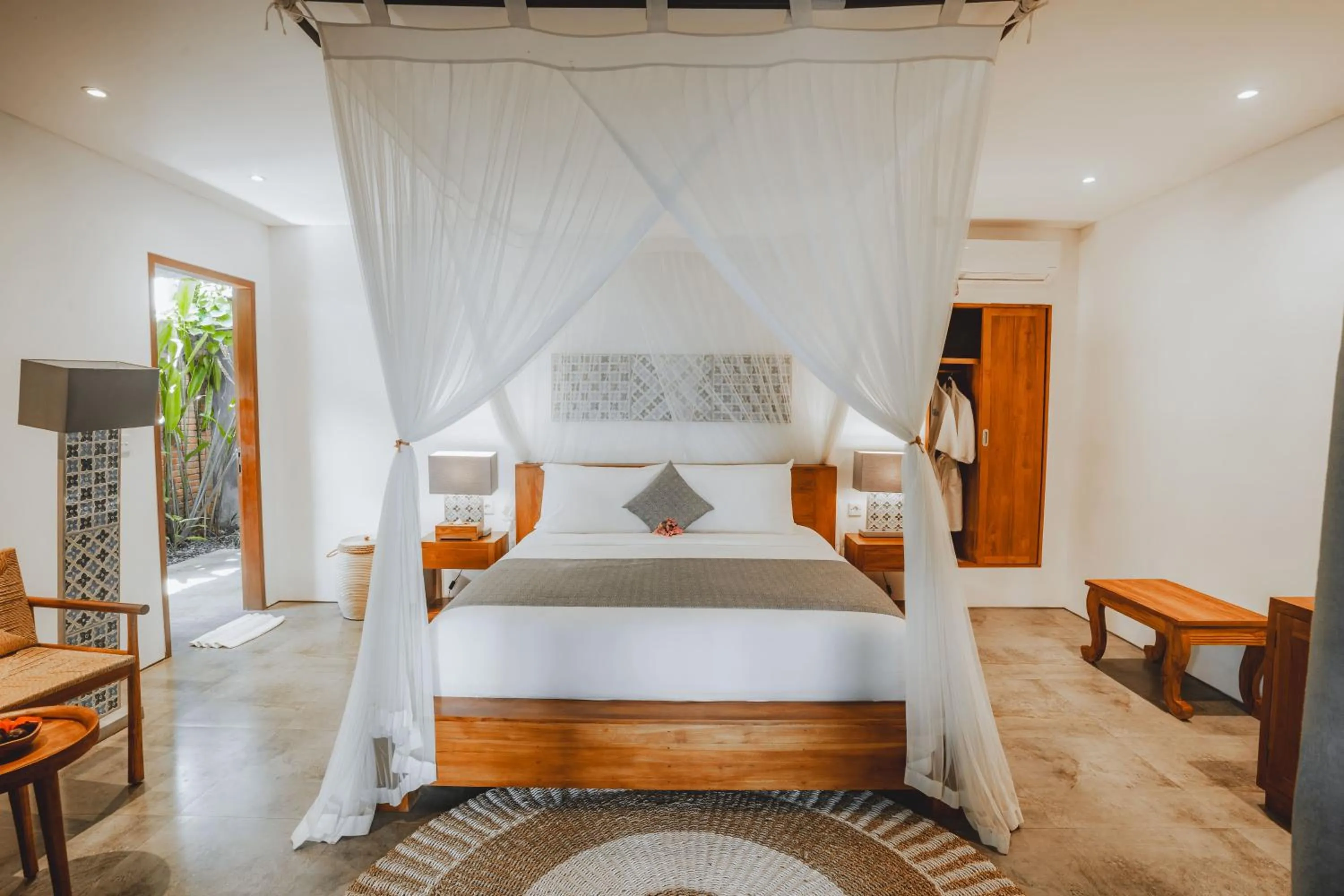 Bed in The Hidden Paradise Ubud - CHSE Certified