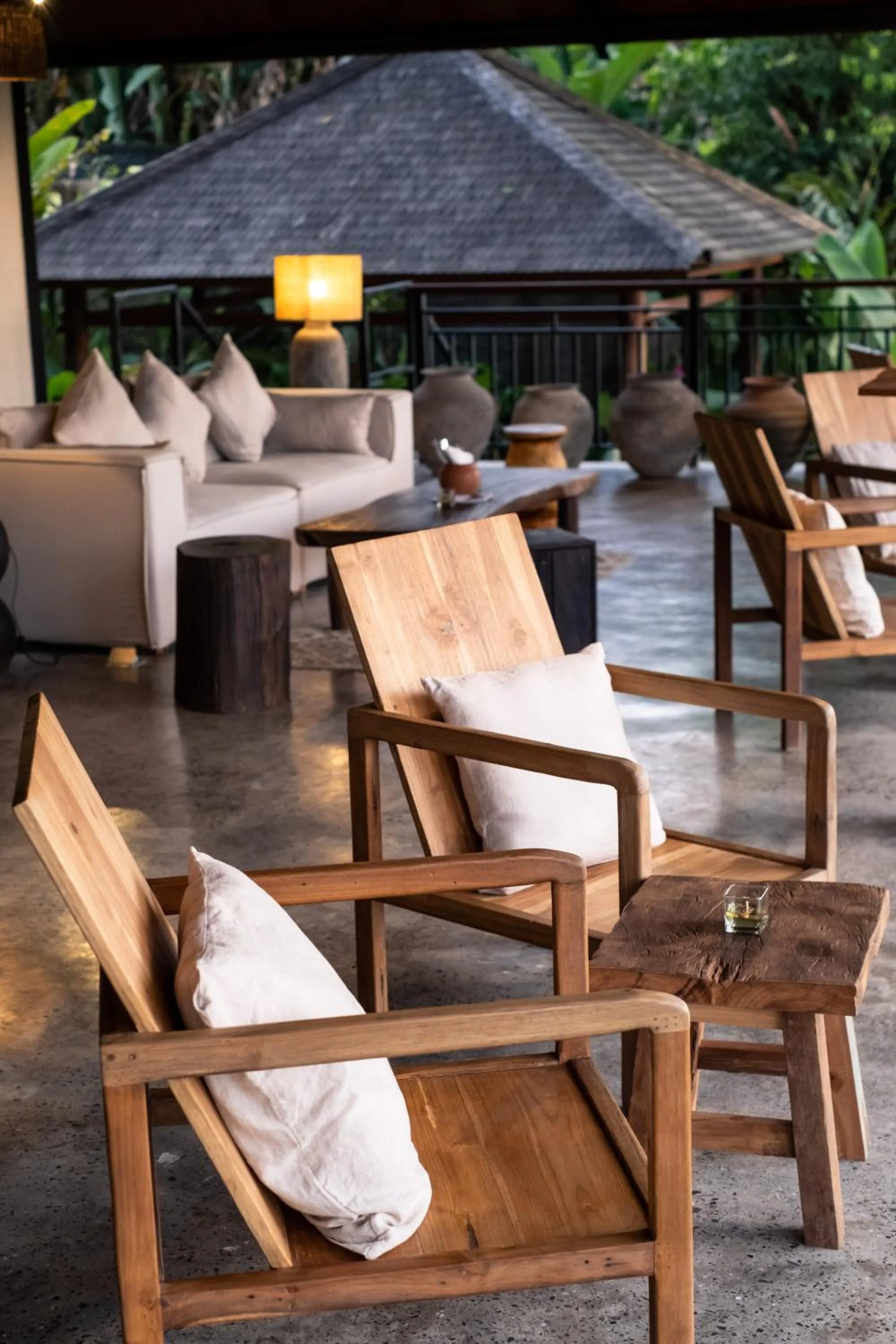 Patio in The Hidden Paradise Ubud - CHSE Certified