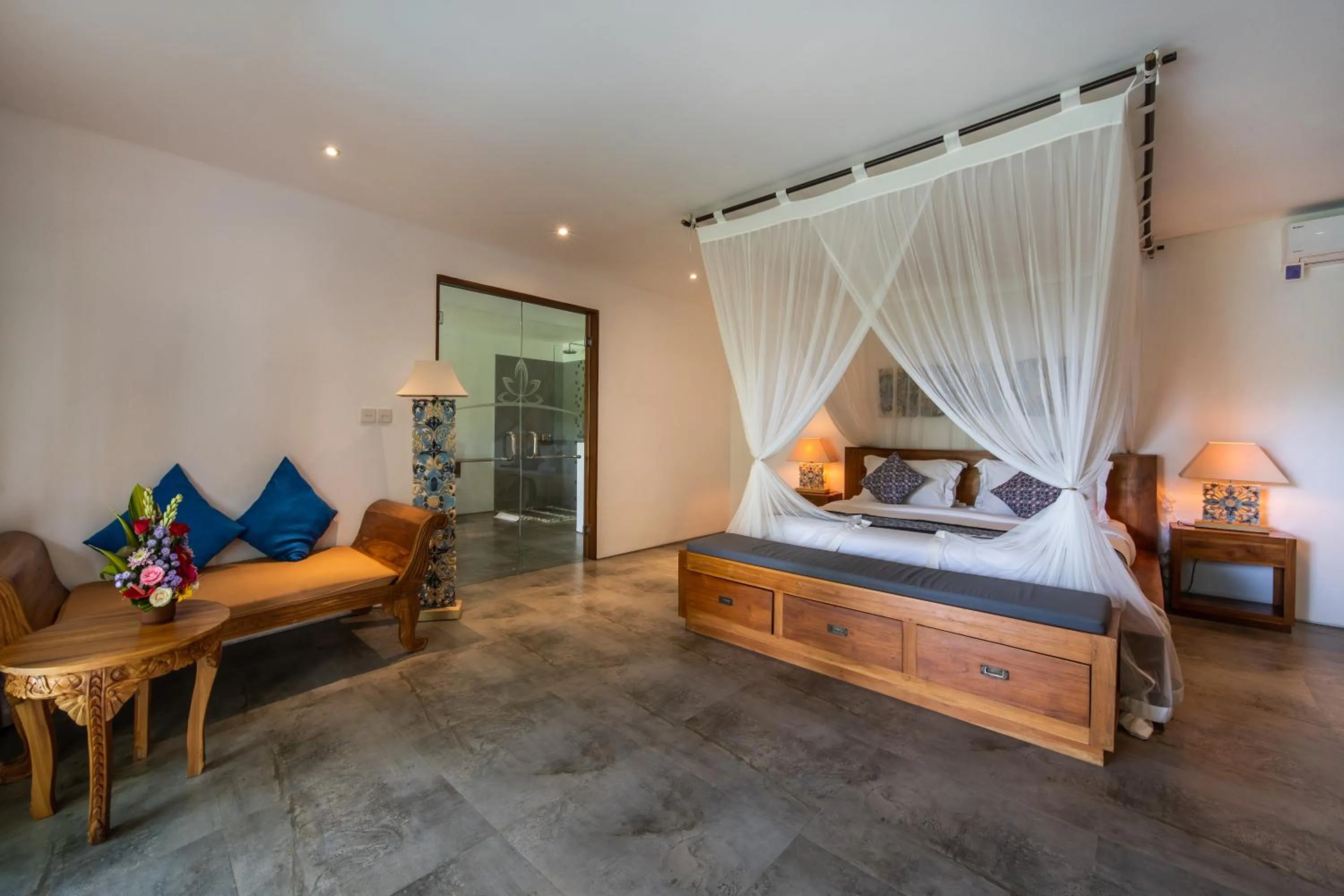 Bed in The Hidden Paradise Ubud - CHSE Certified