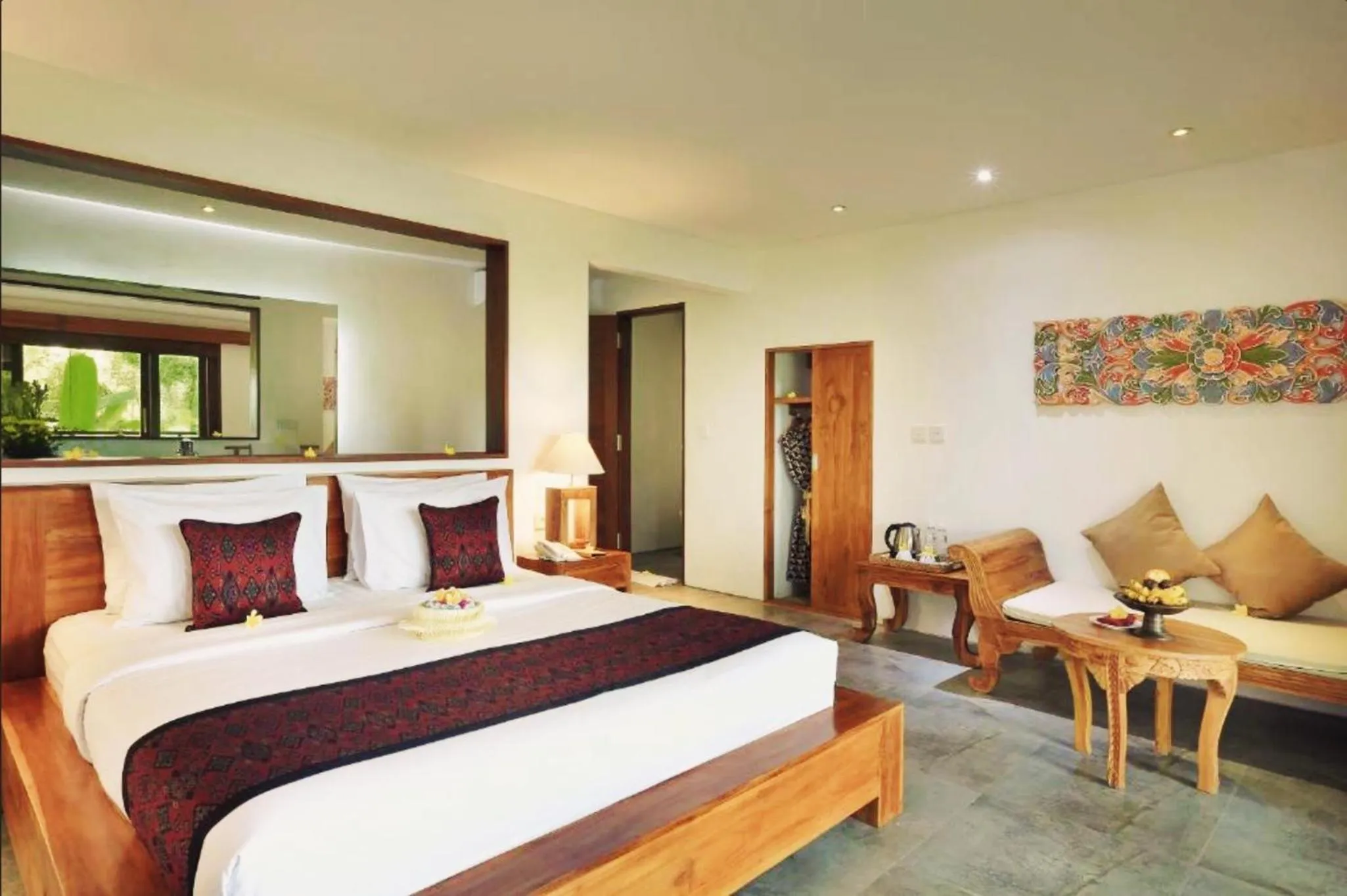 Bed in The Hidden Paradise Ubud - CHSE Certified