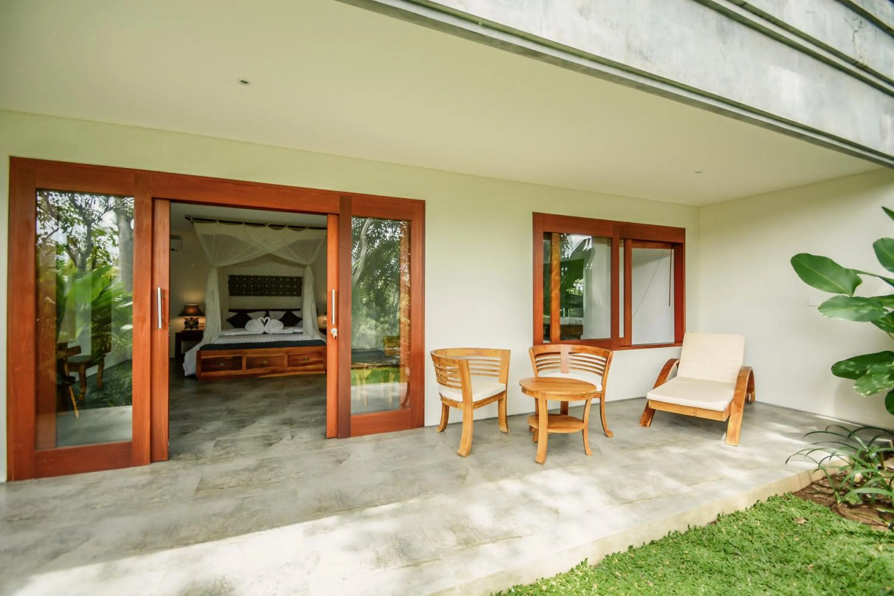 Patio in The Hidden Paradise Ubud - CHSE Certified