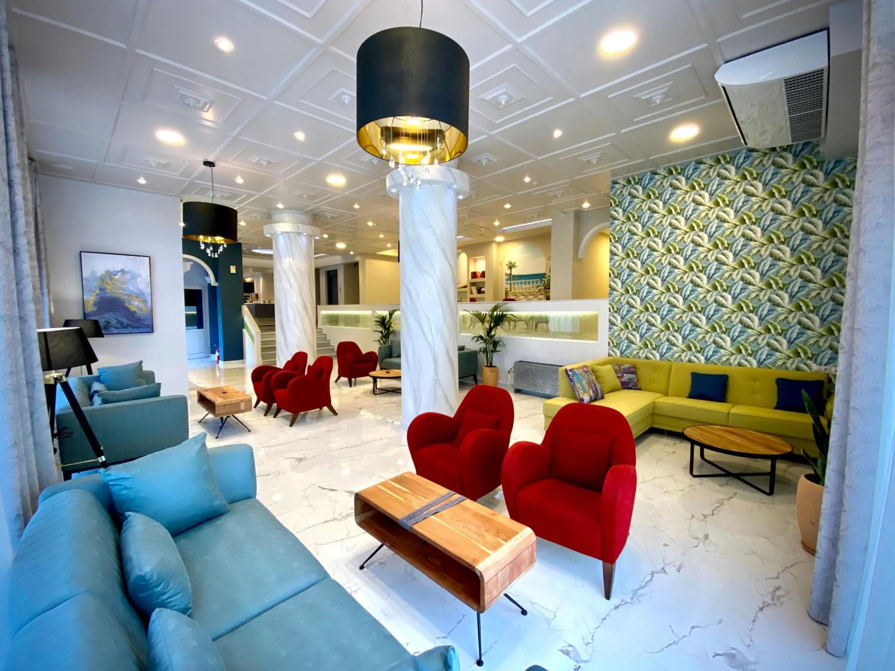 Lobby or reception in Paloma Blanca