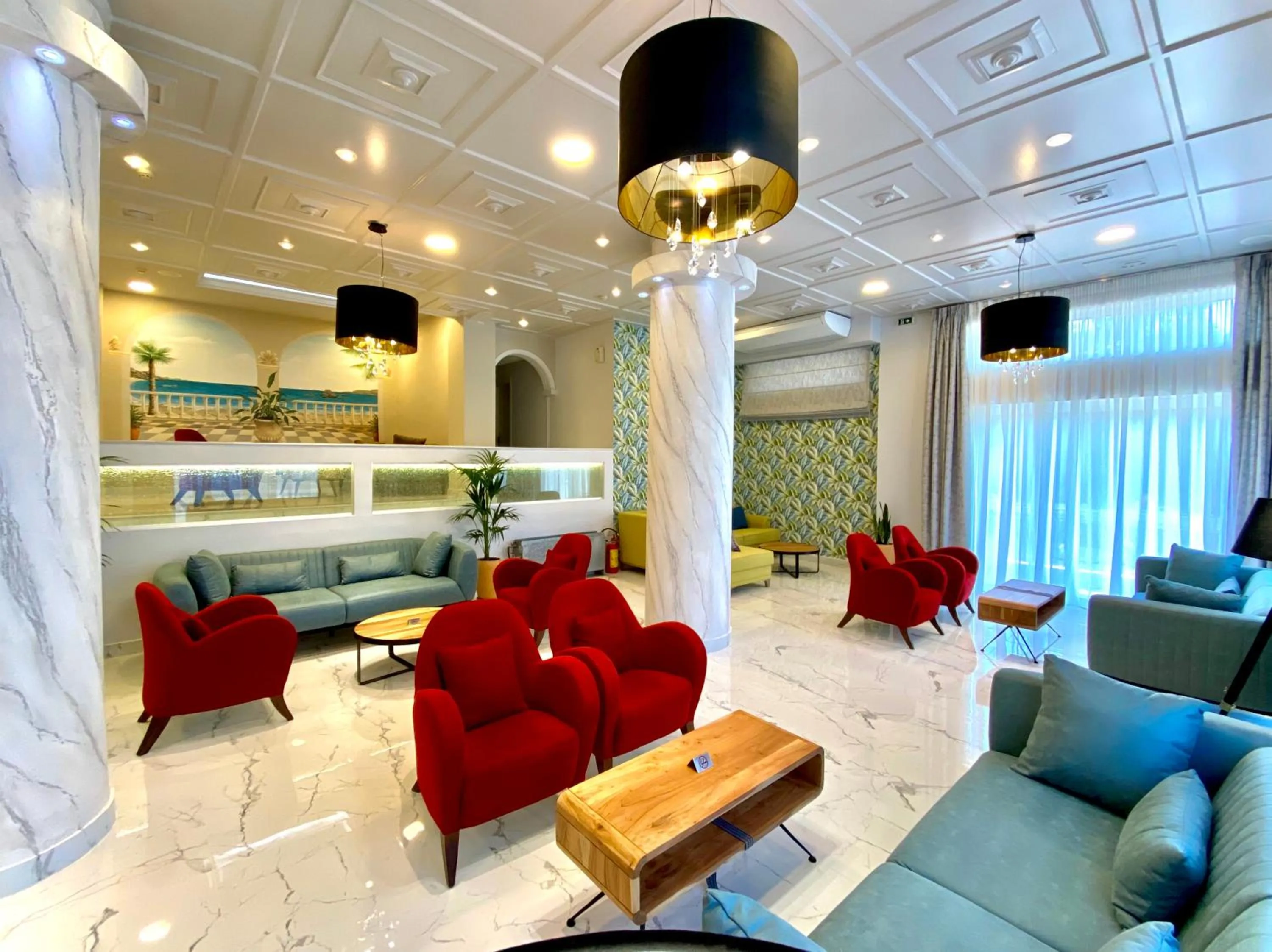 Lobby or reception in Paloma Blanca