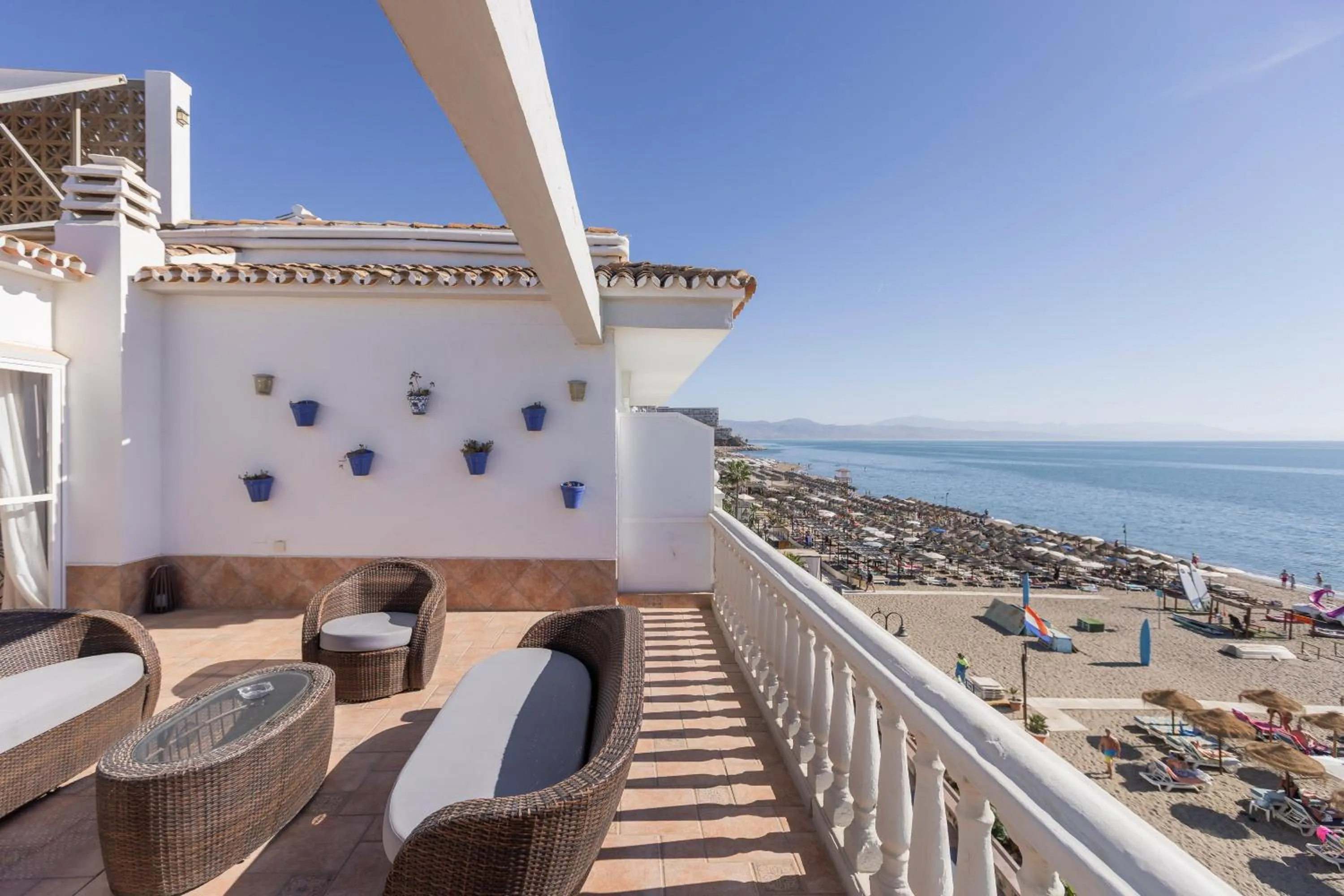 Balcony/Terrace in Hotel Moon Dreams Mediterráneo