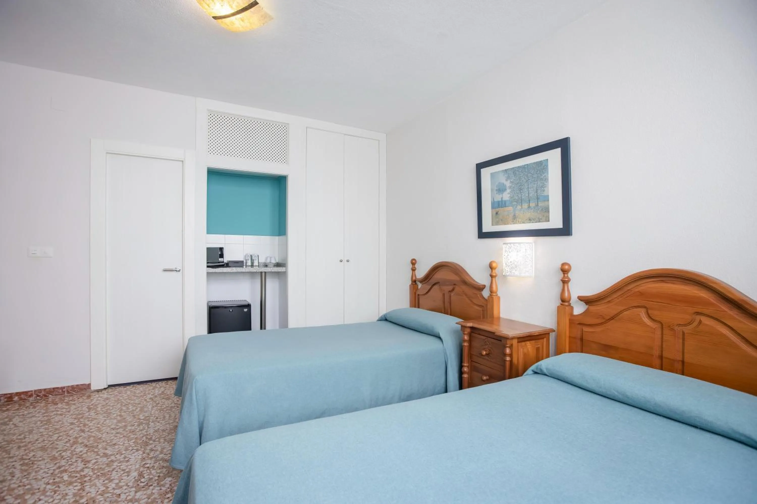 Bed in Hotel Moon Dreams Mediterráneo