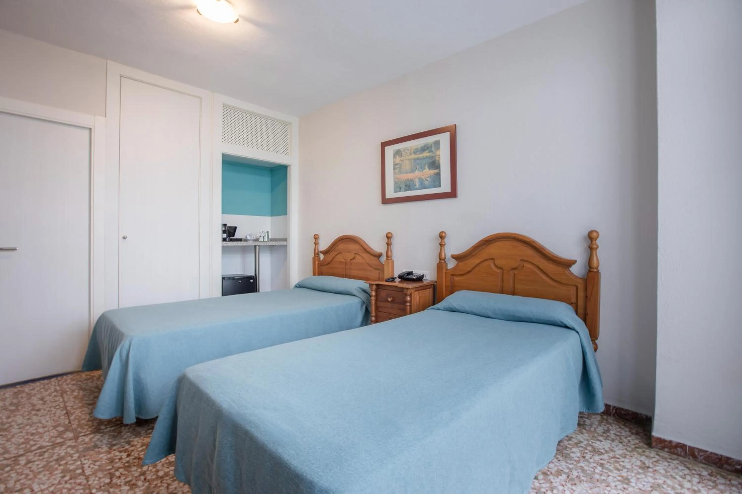 Bed in Hotel Moon Dreams Mediterráneo