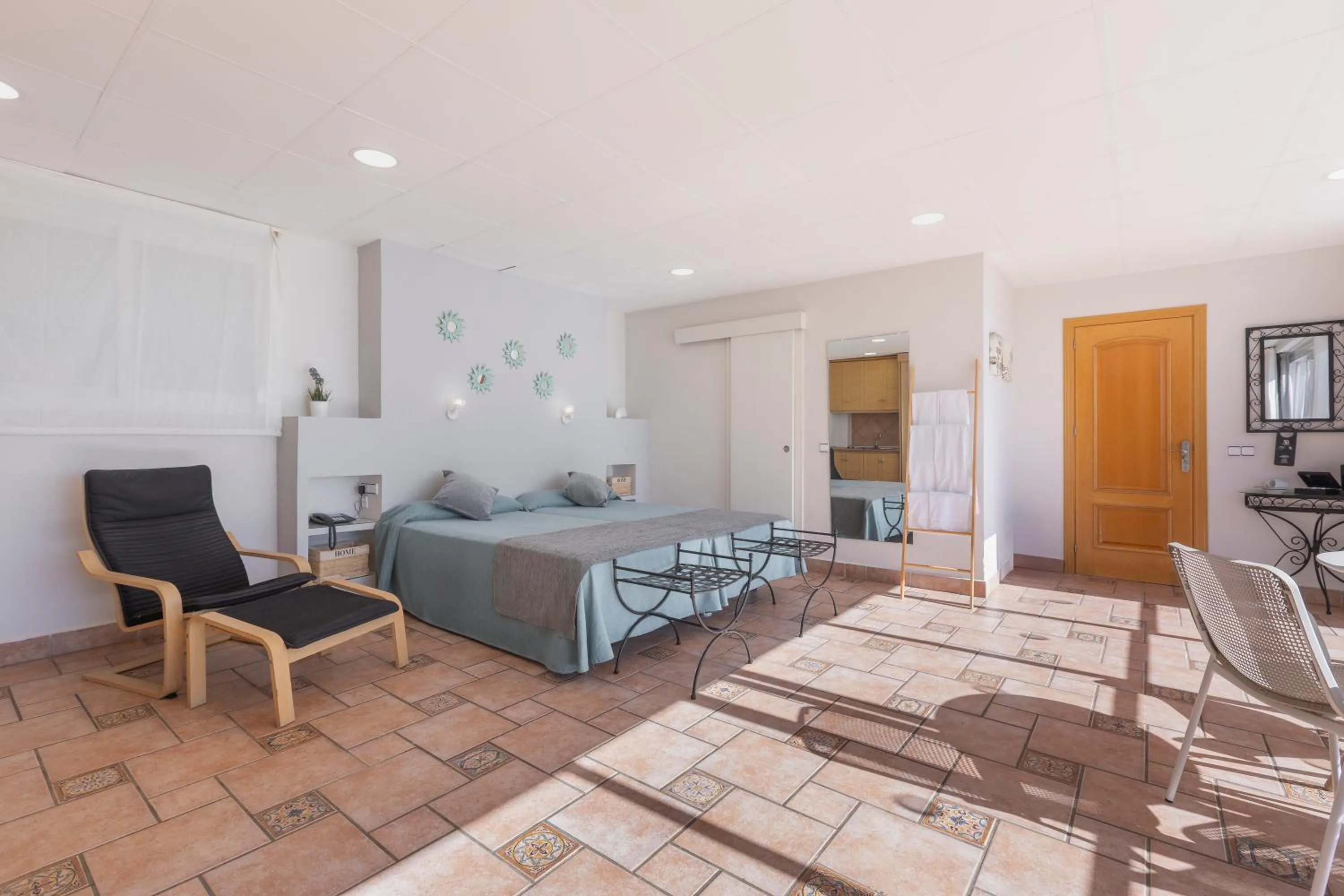 Bed in Hotel Moon Dreams Mediterráneo