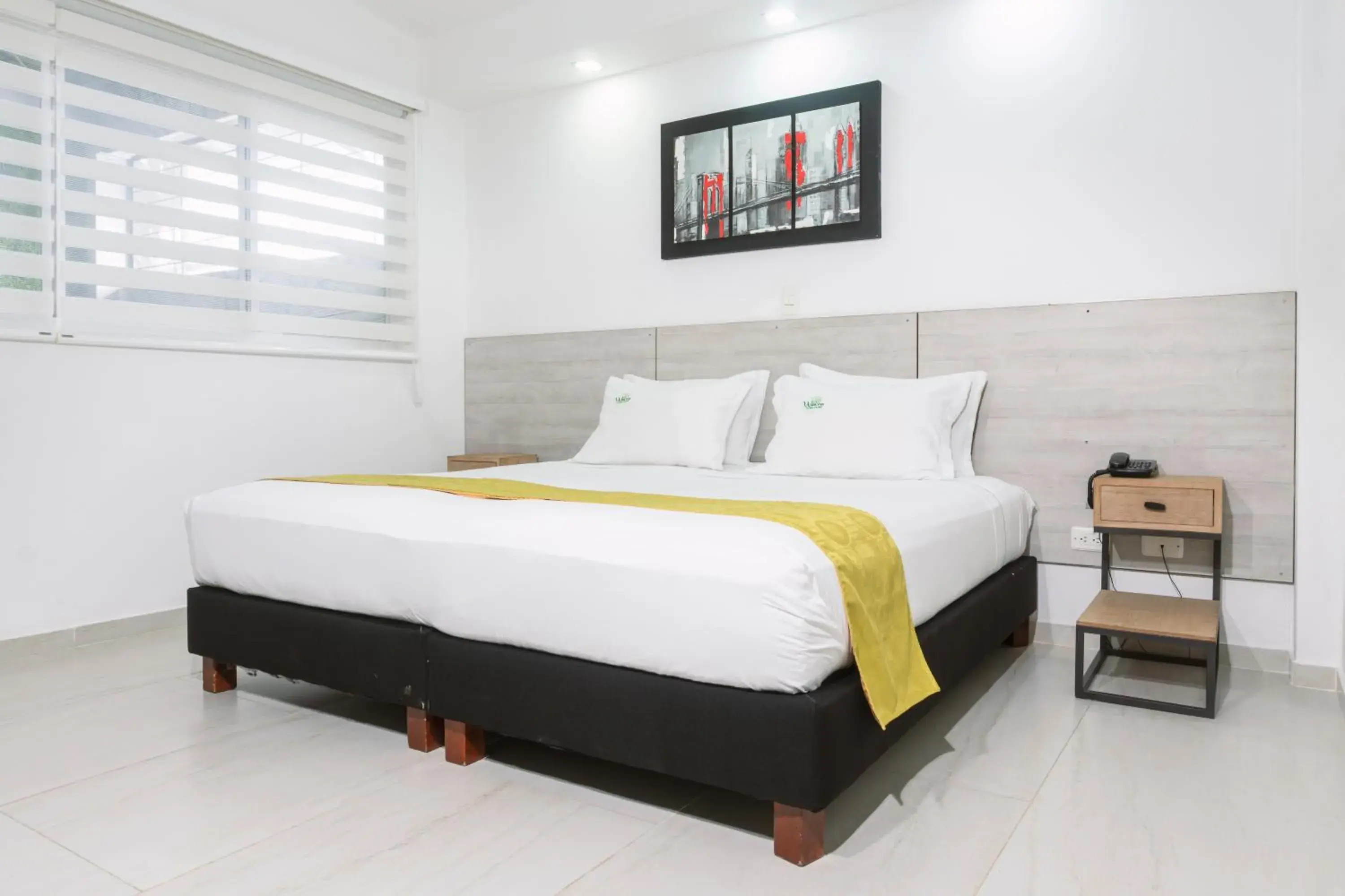 Bed in Waira Suites Bed in Waira Suites