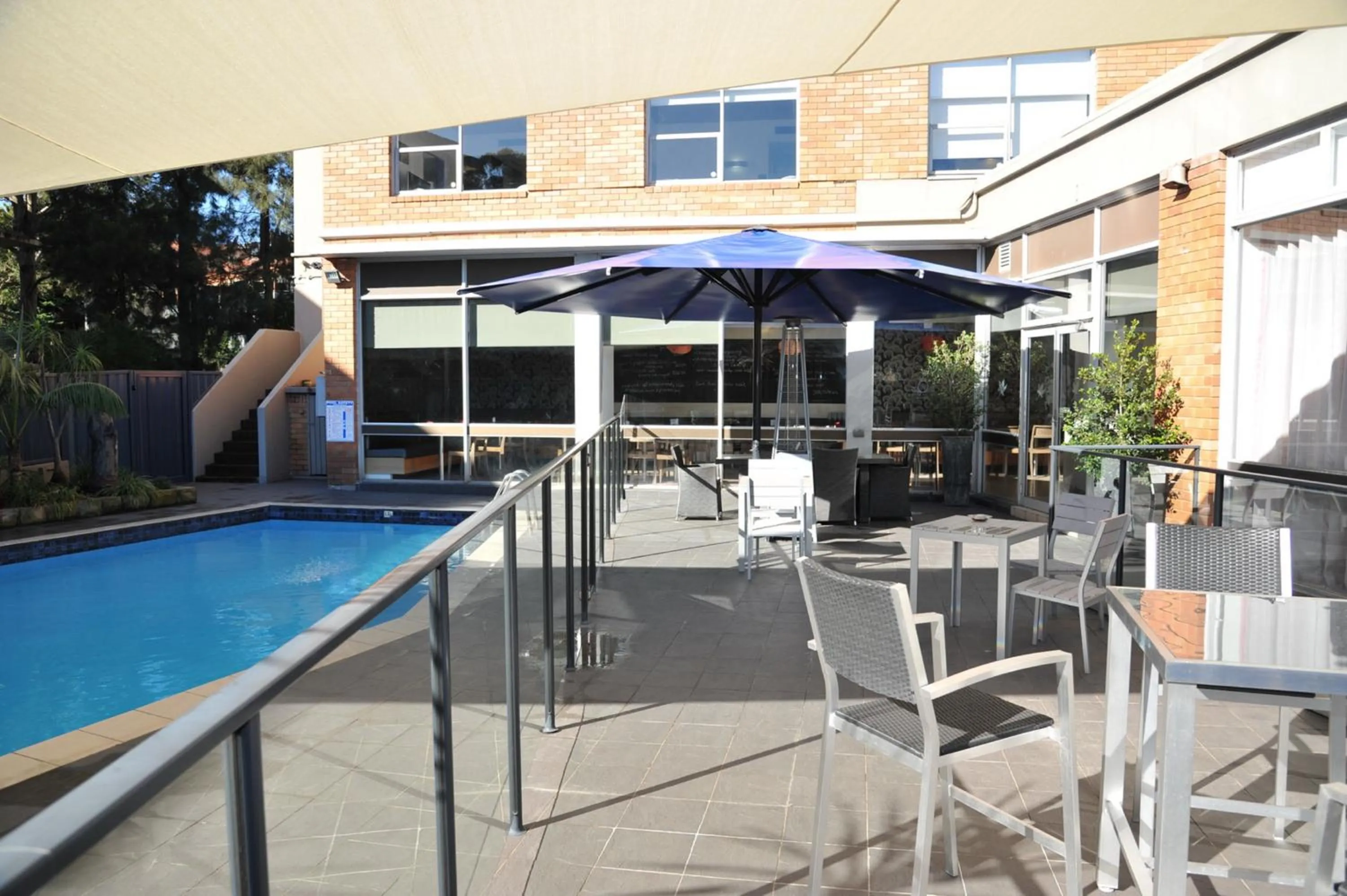 Swimming pool in Royal Pacific Hotel