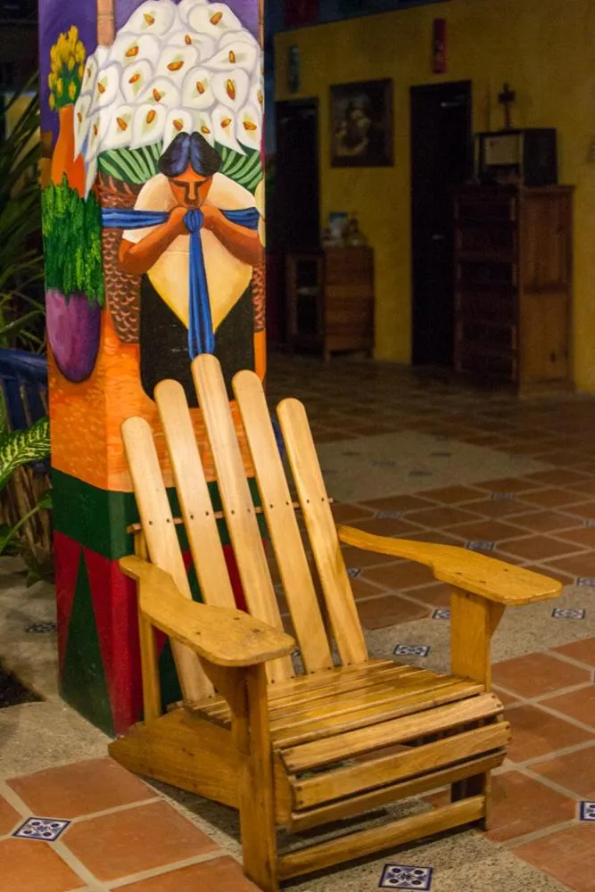 Lobby or reception in Cabañas del Capitan