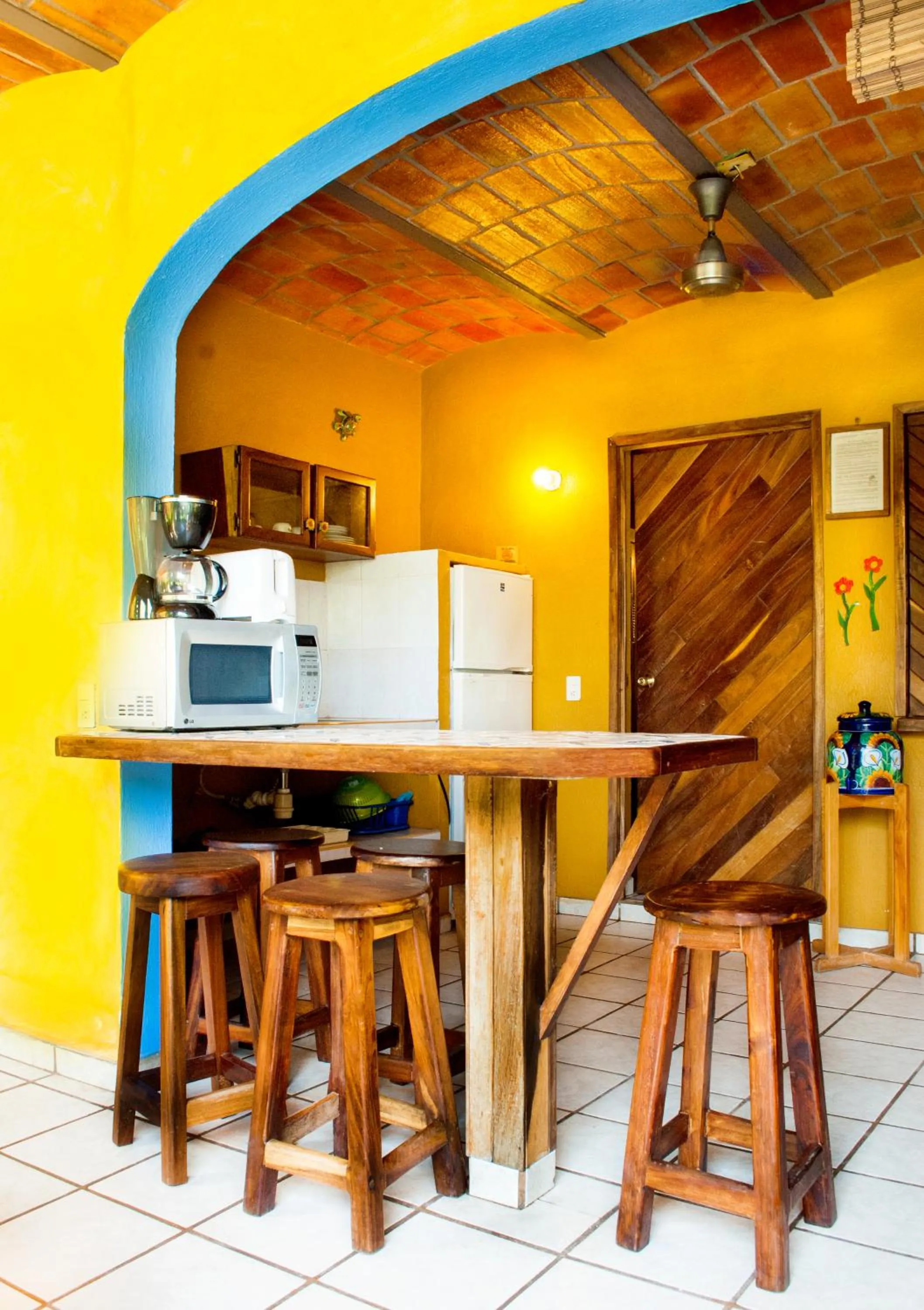 Dining area in Cabañas del Capitan