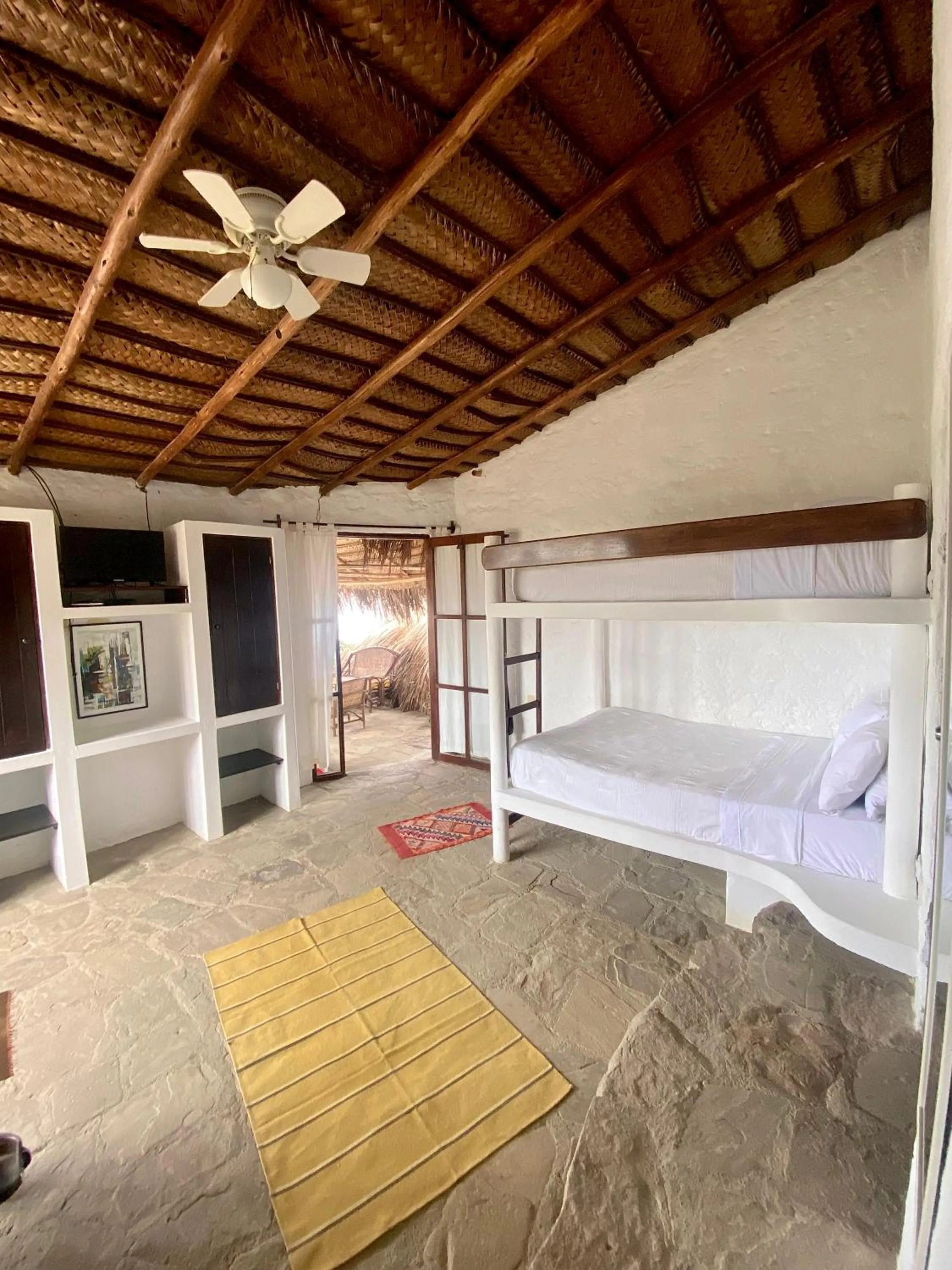 Bed in Hotel Smiling Crab