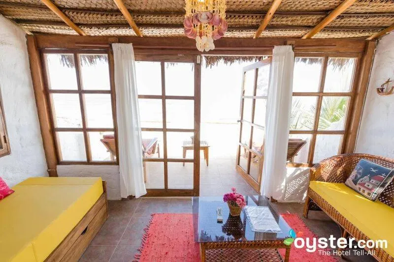 Bed in Hotel Smiling Crab