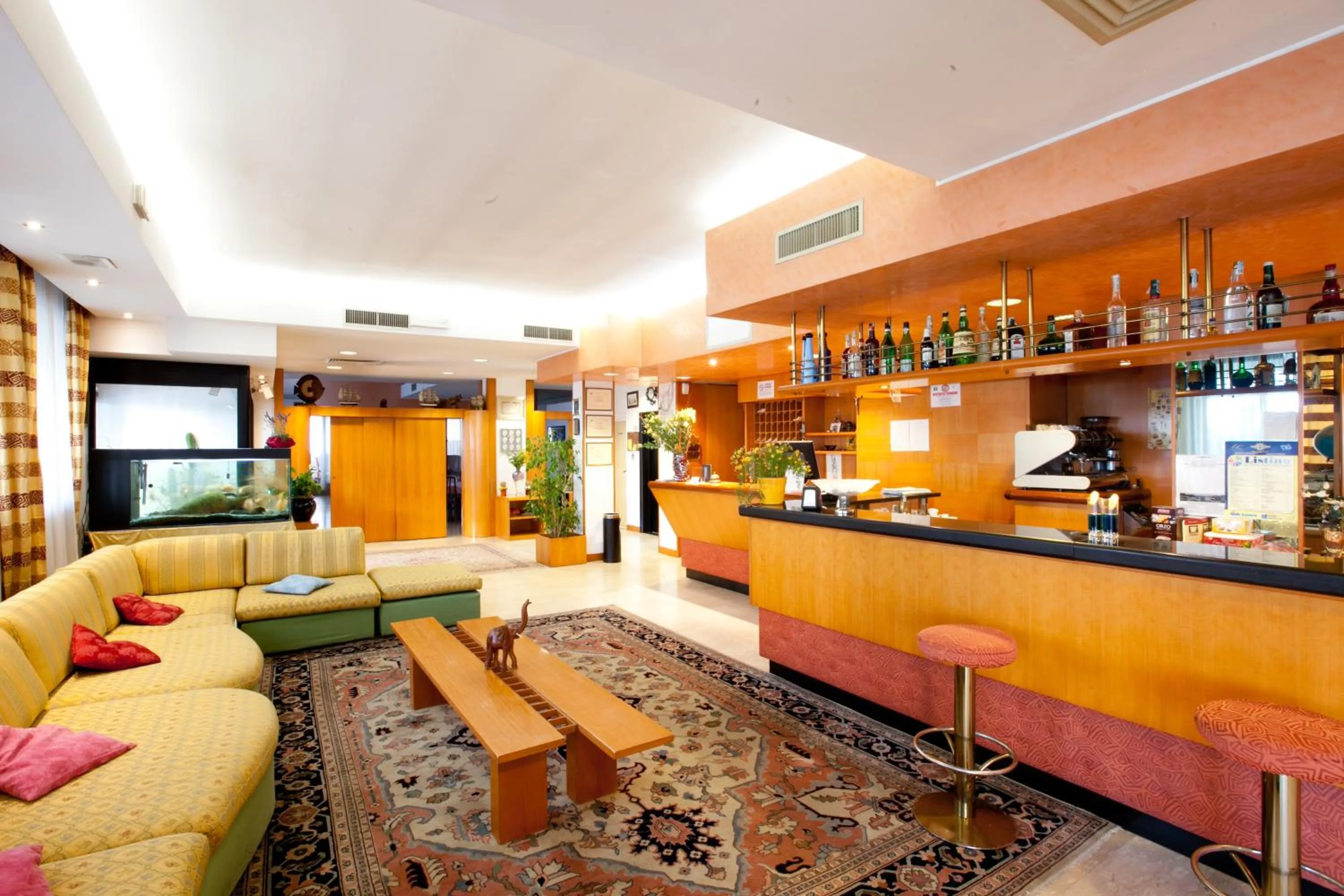 Lobby or reception in Hotel Canguro