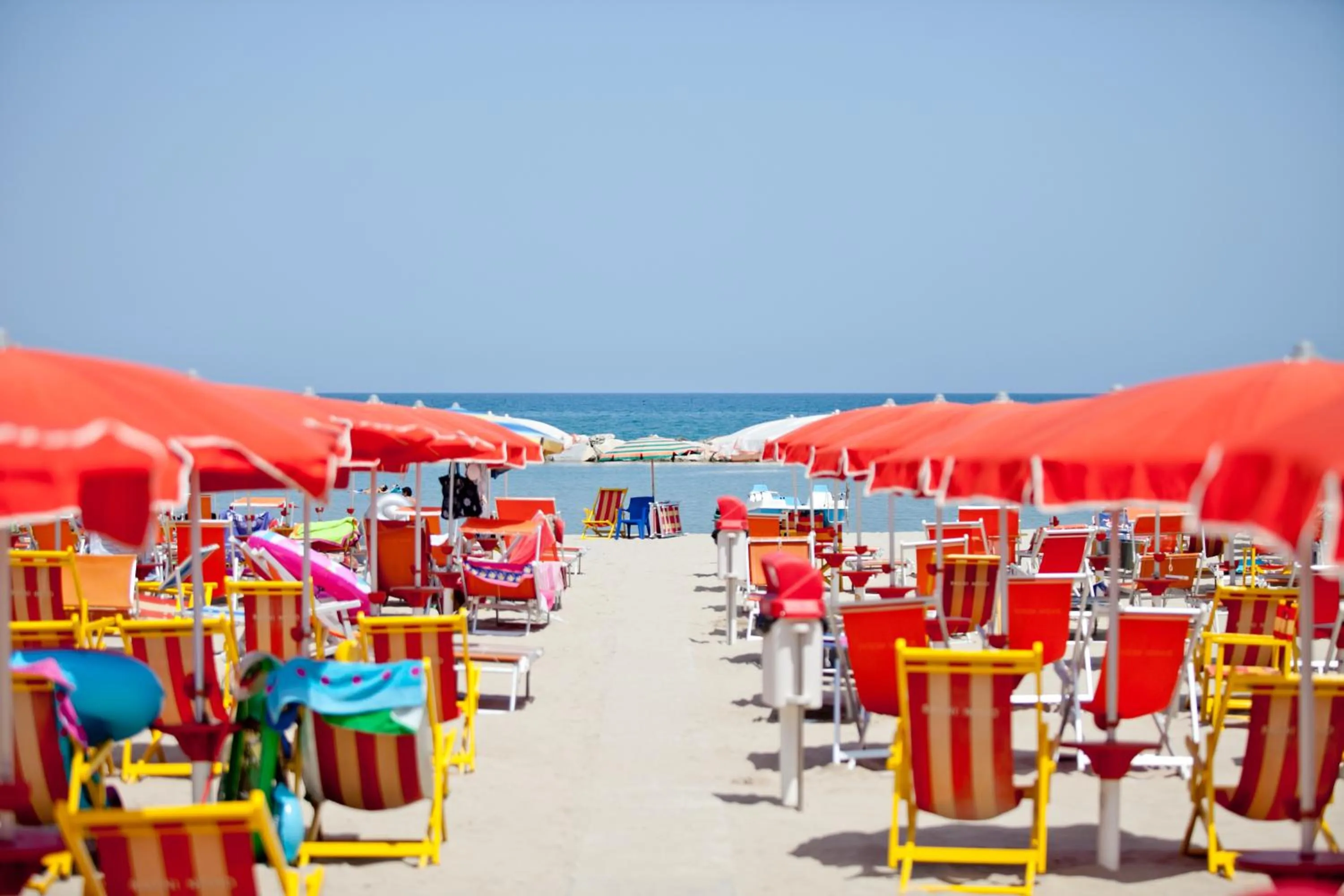 Beach in Hotel Canguro