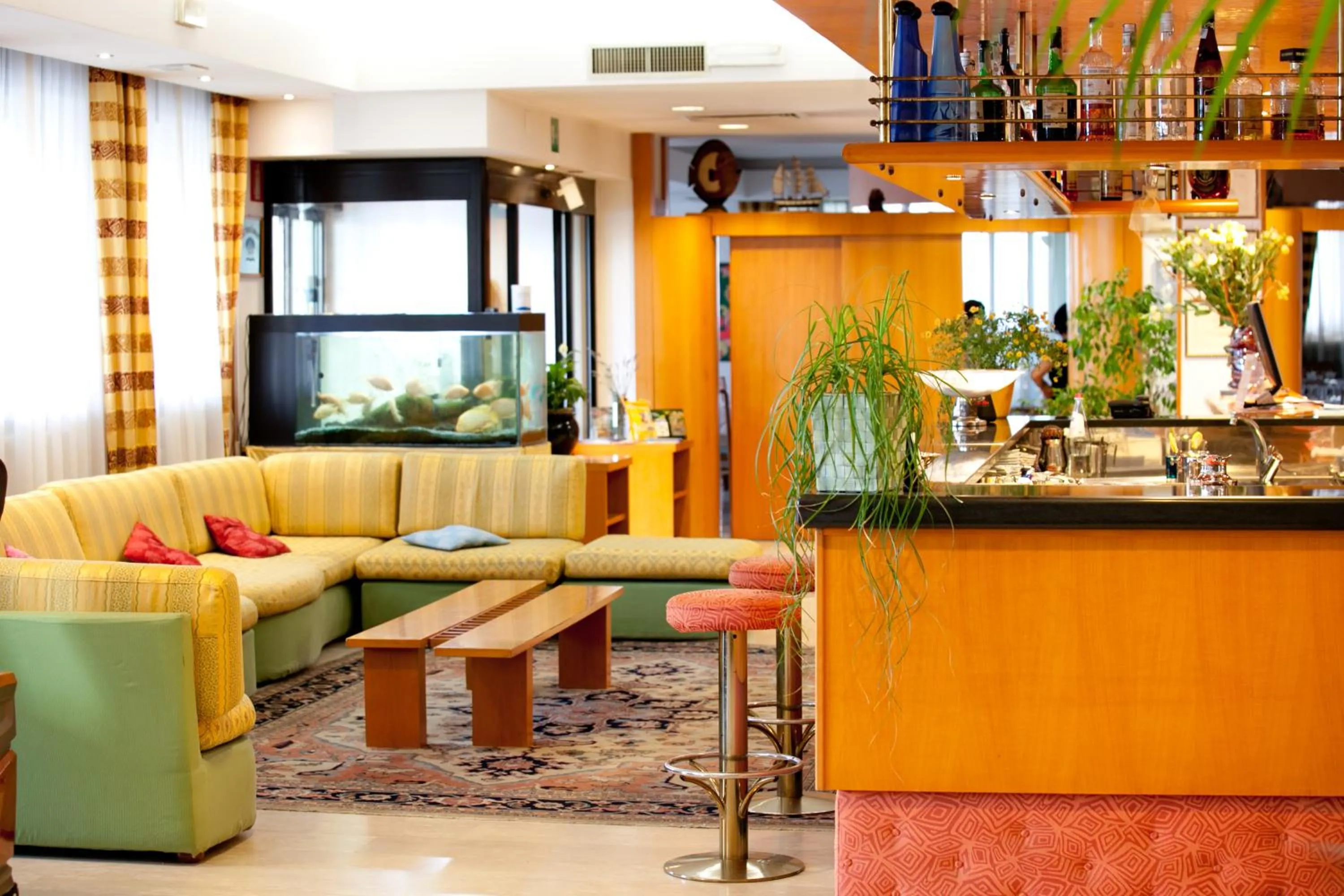 Lobby or reception in Hotel Canguro