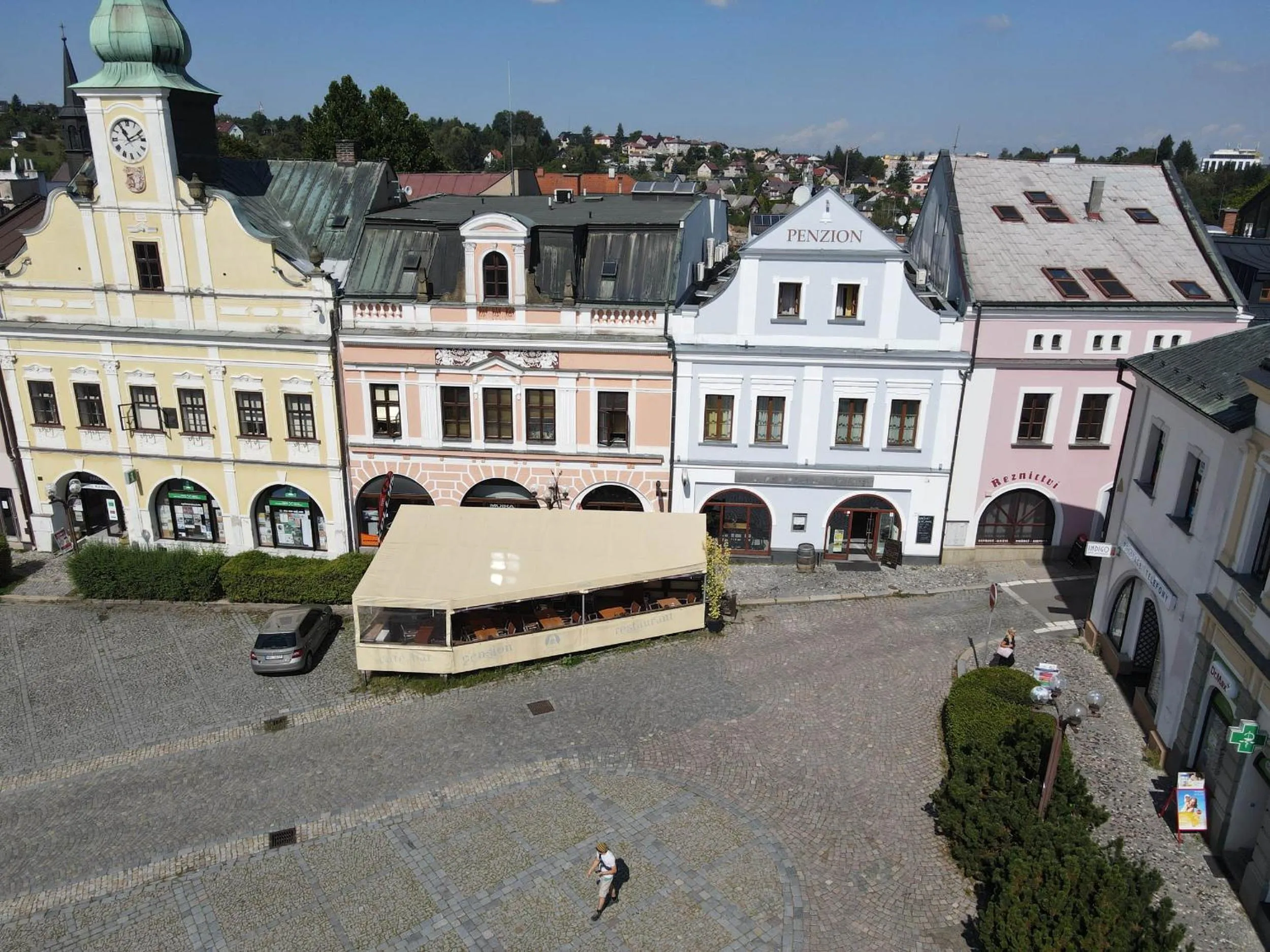 Property building in Penzion U Zvonu