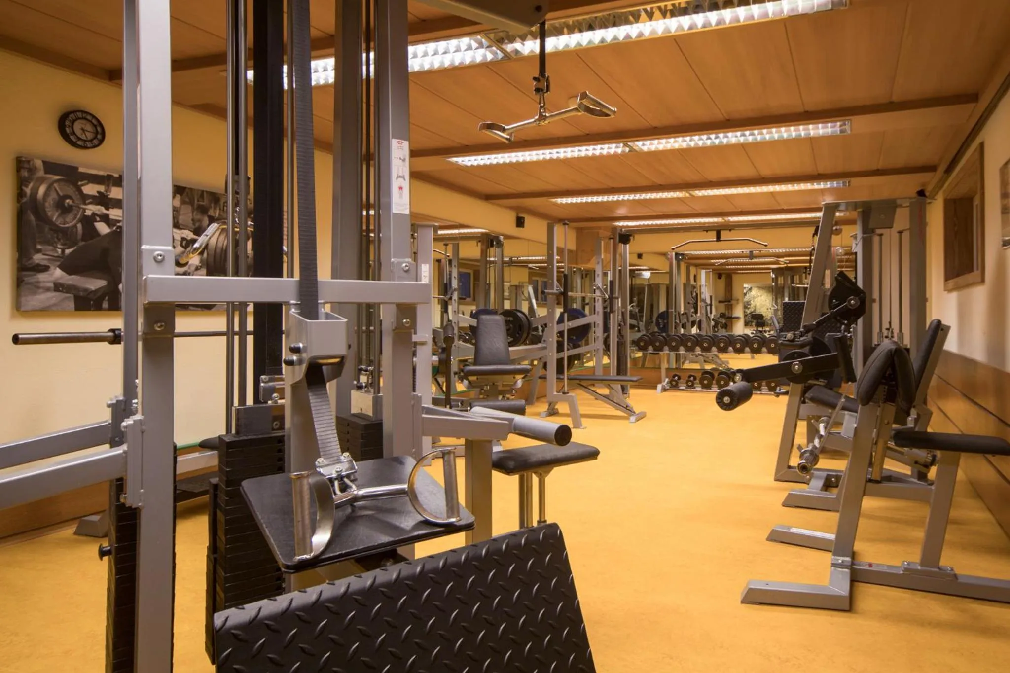 Fitness centre/facilities in Hotel Stubai