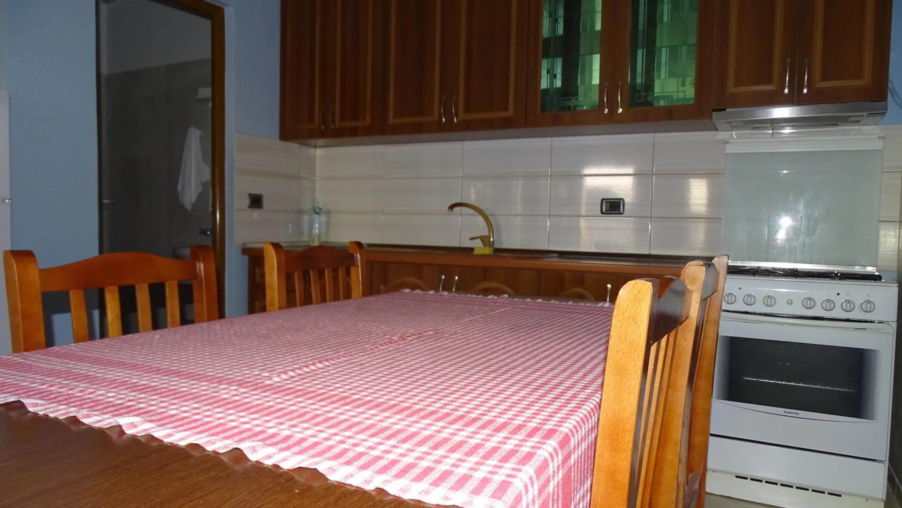 Kitchen or kitchenette in Hotel De Luna