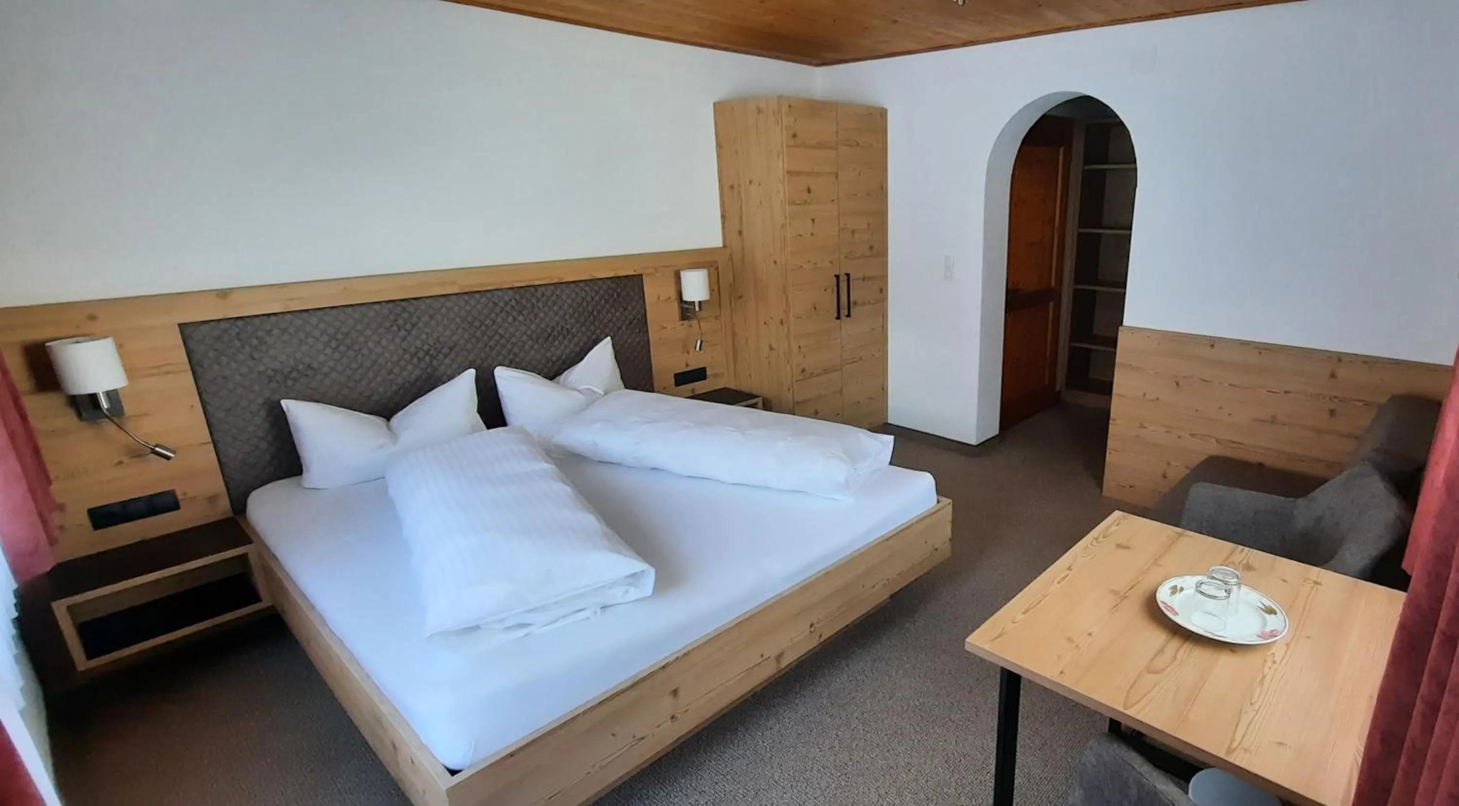 Photo of the whole room, Bed in Hotel Gsallbach