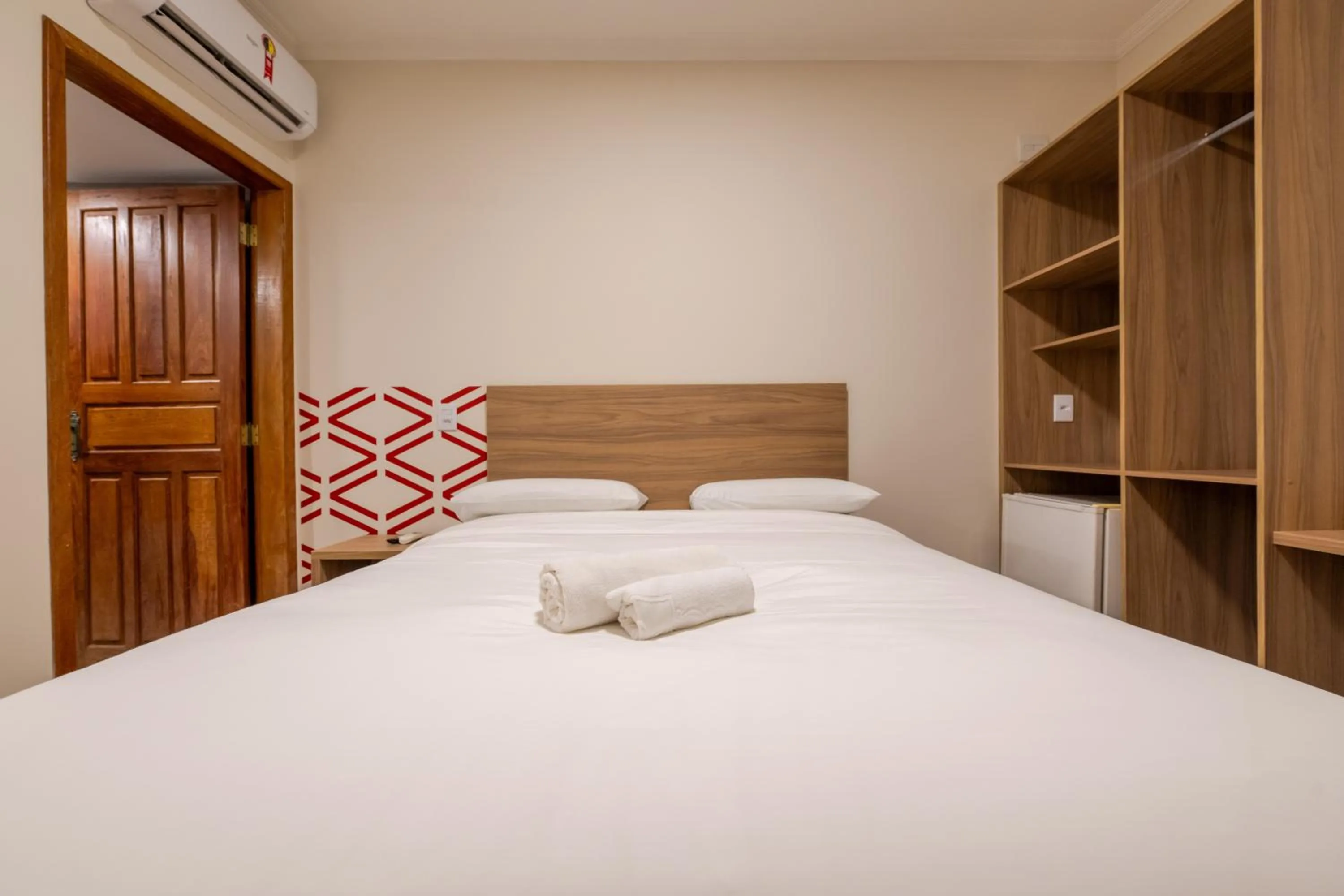 Bed in Vektor Hotéis - Unidade Mariana