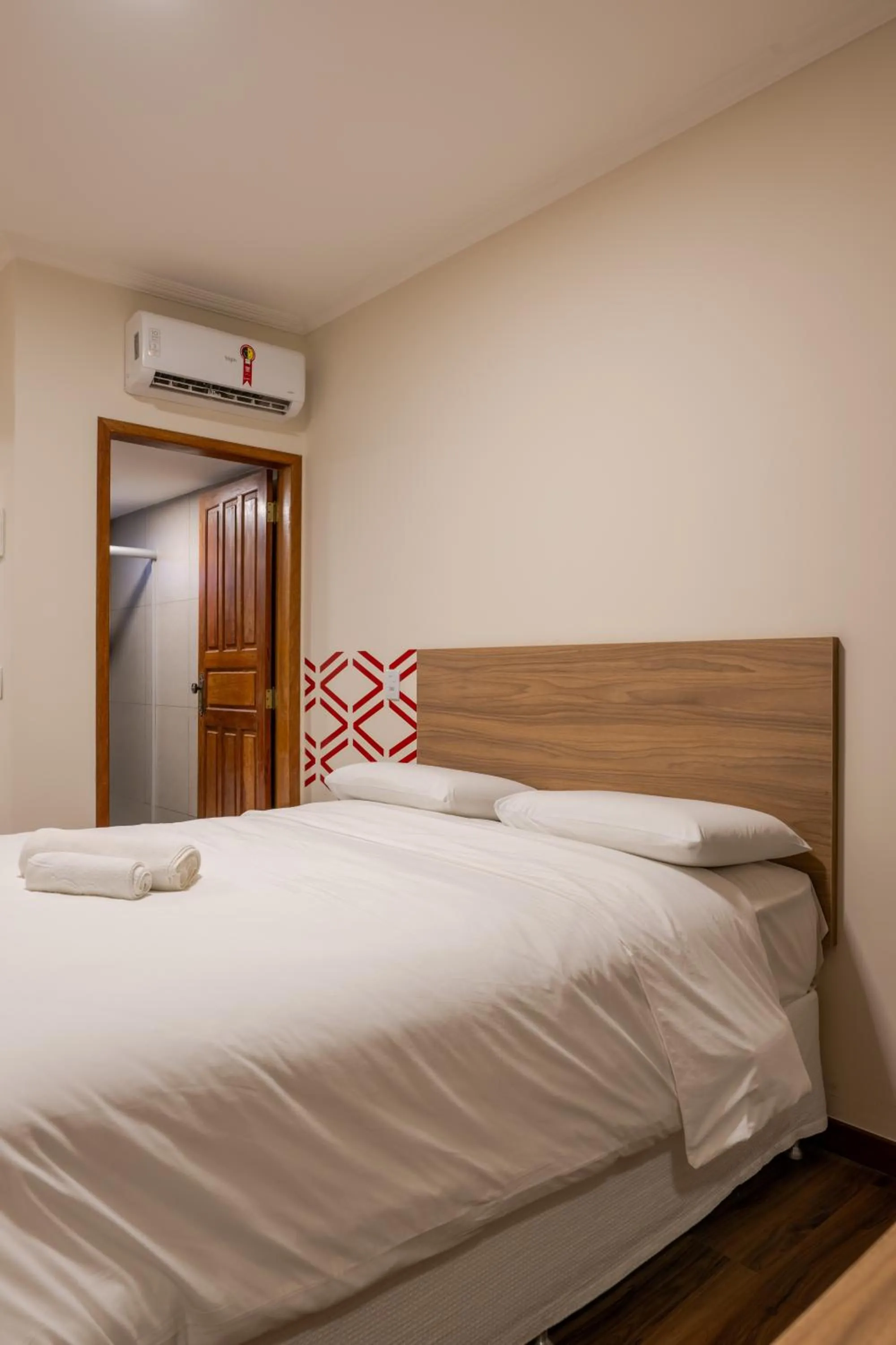 Bed in Vektor Hotéis - Unidade Mariana