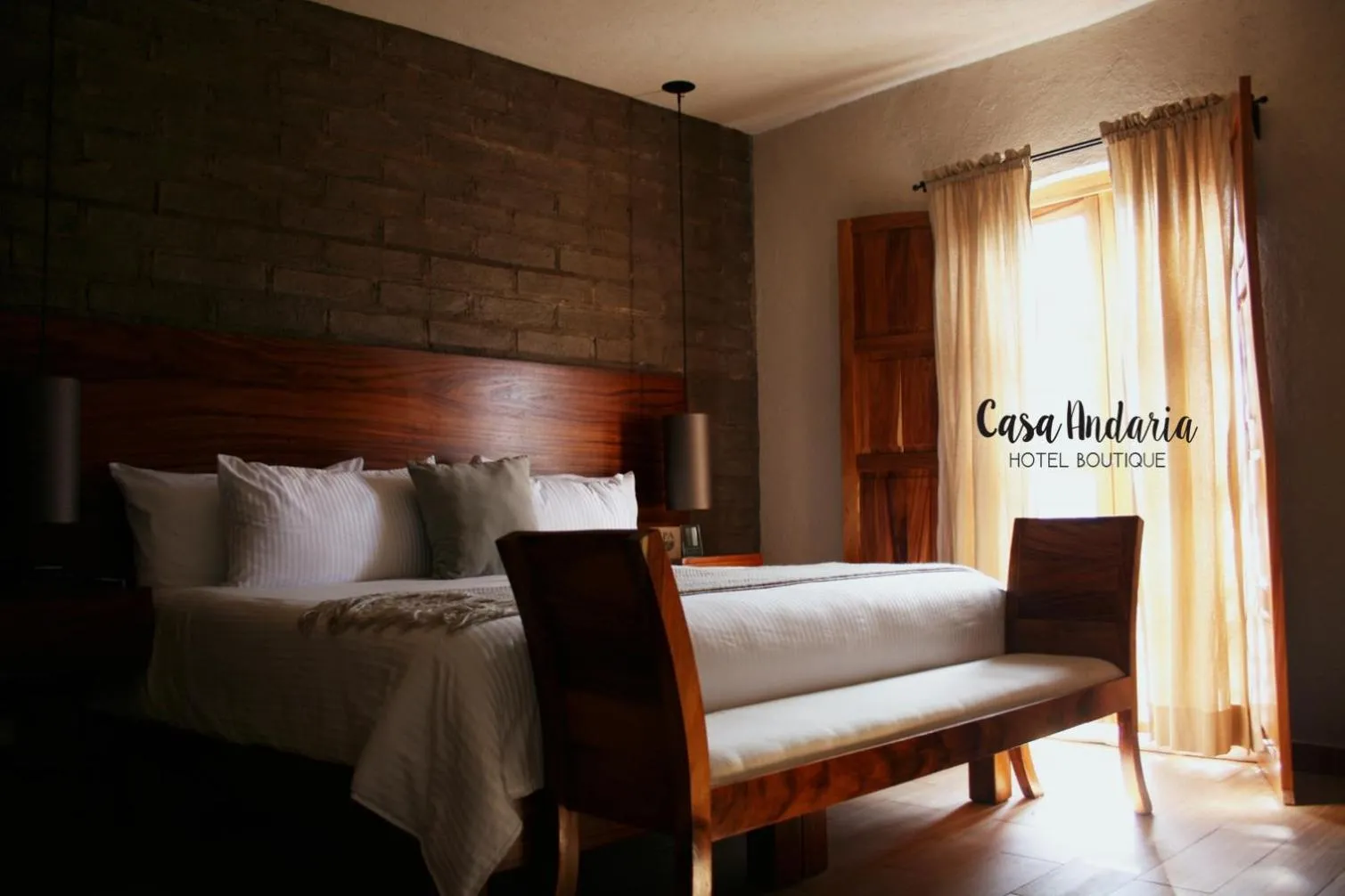 Bed in Hotel Casa Andaria