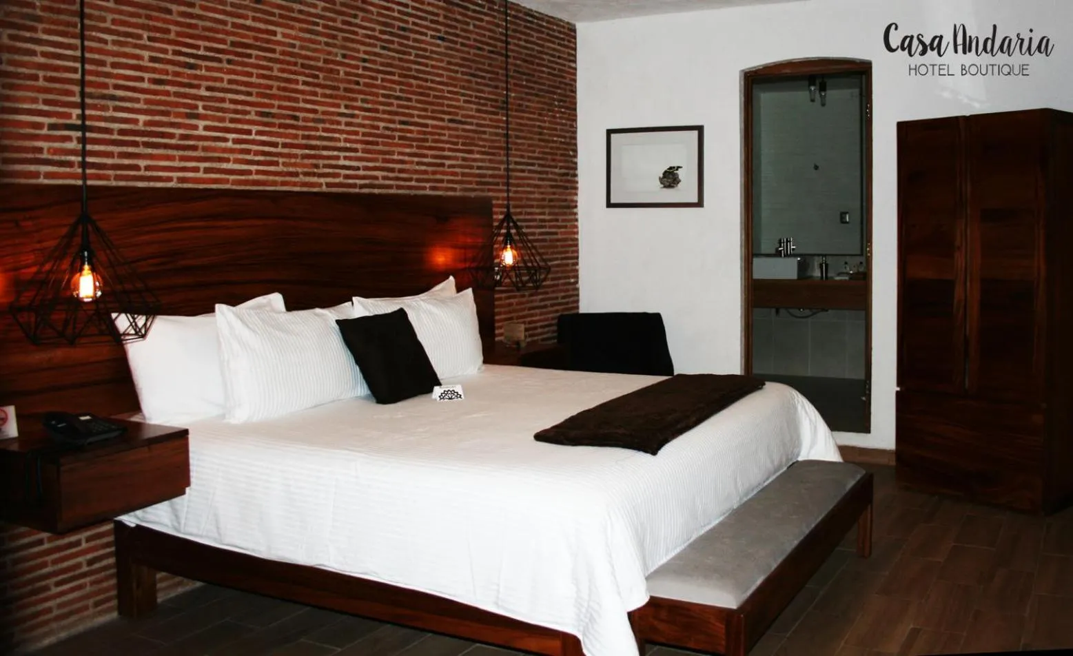 Bed in Hotel Casa Andaria