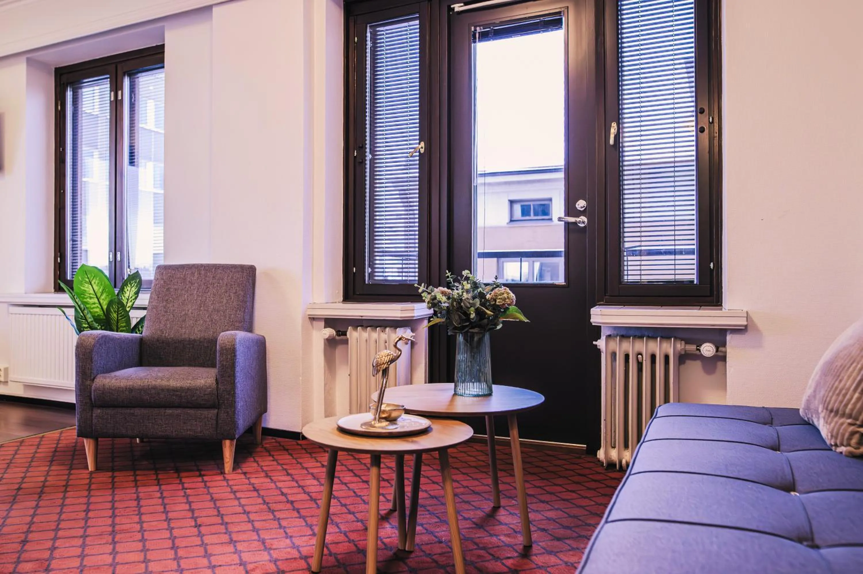 Communal lounge/ TV room in Hotel Seurahuone