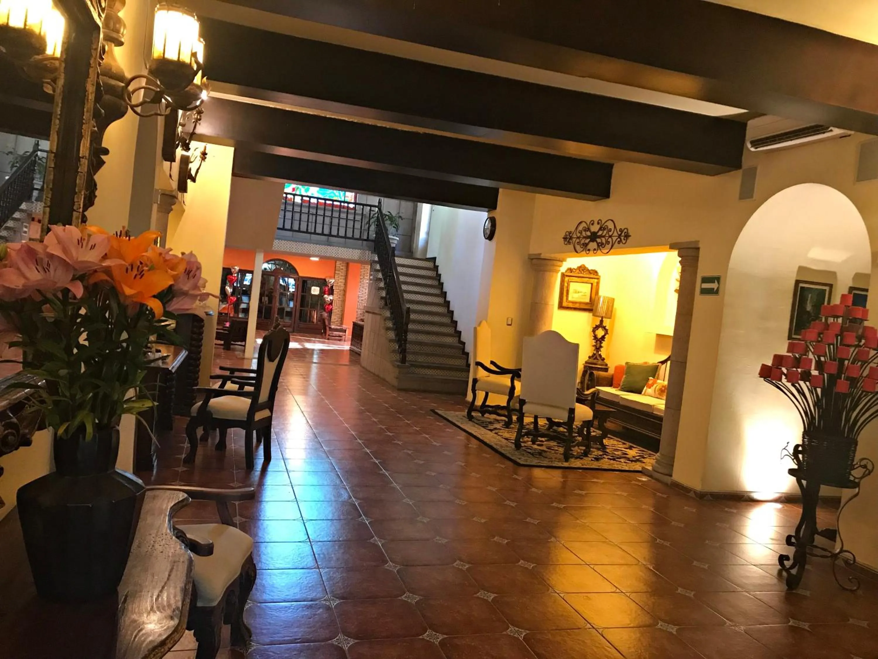 Lobby or reception in Hotel Valles