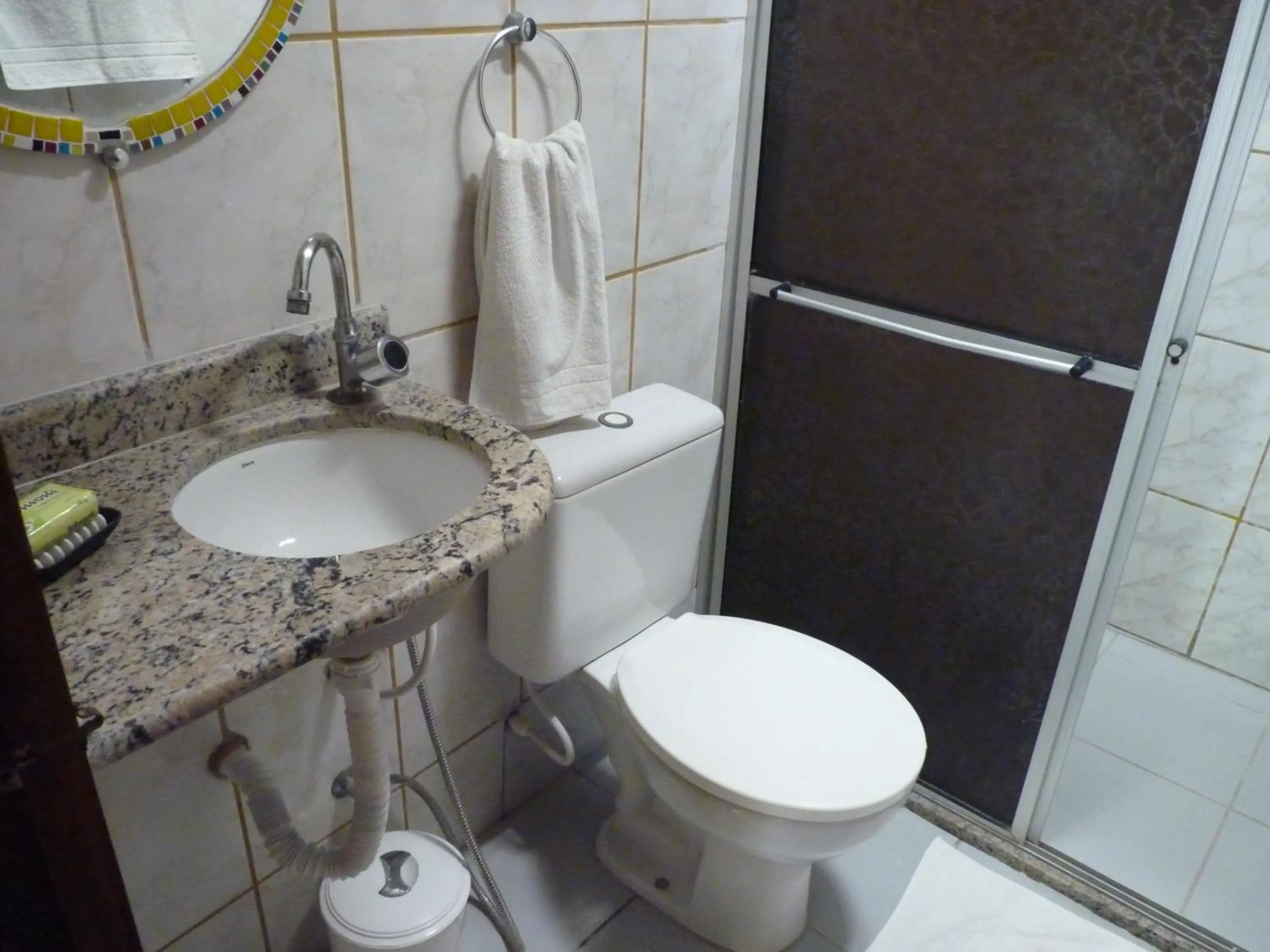 Bathroom in Pousada Meu Sossego