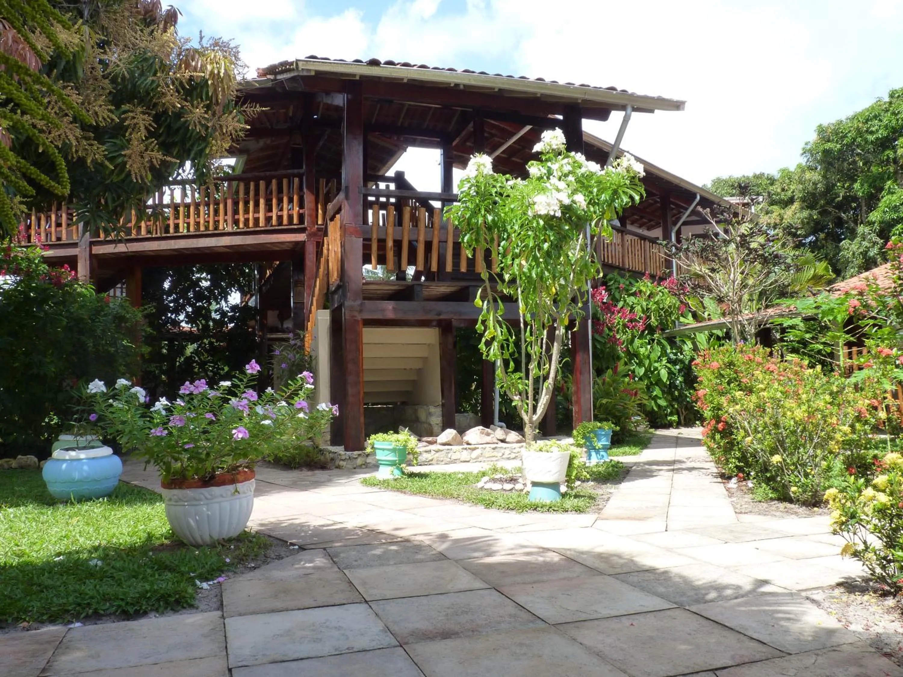 Garden in Pousada Meu Sossego