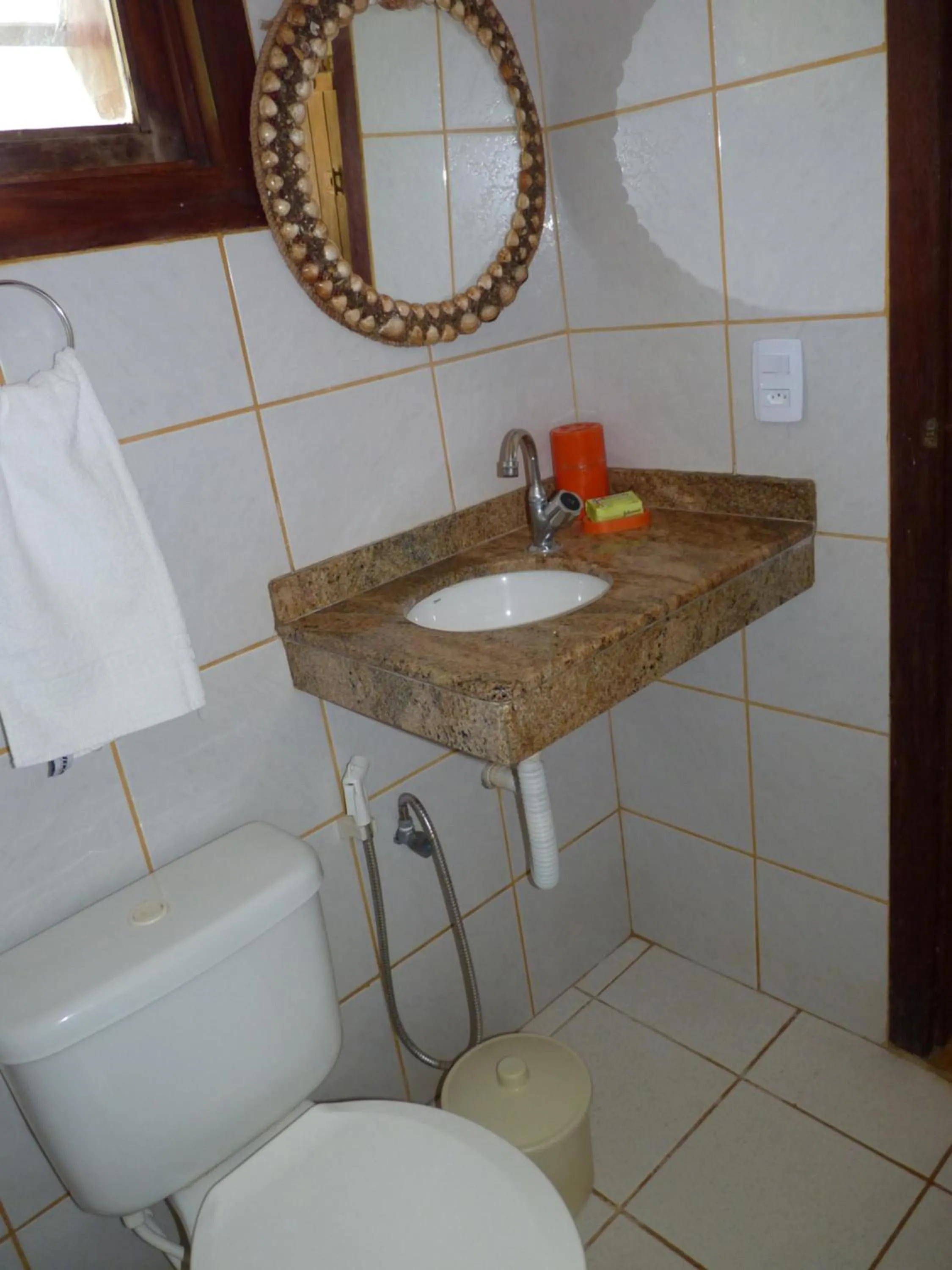 Bathroom in Pousada Meu Sossego
