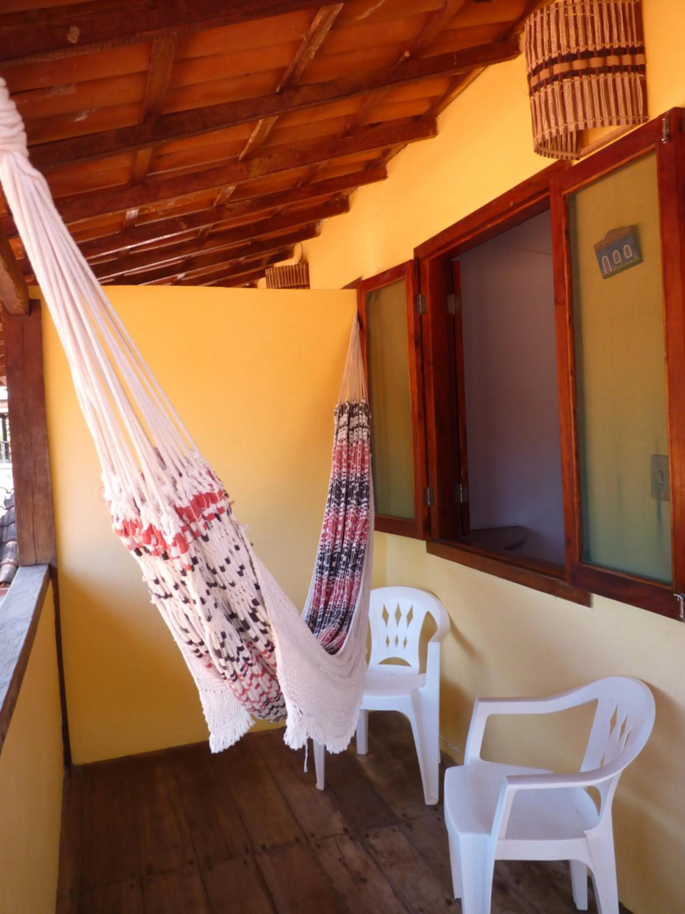 Balcony/Terrace in Pousada Meu Sossego